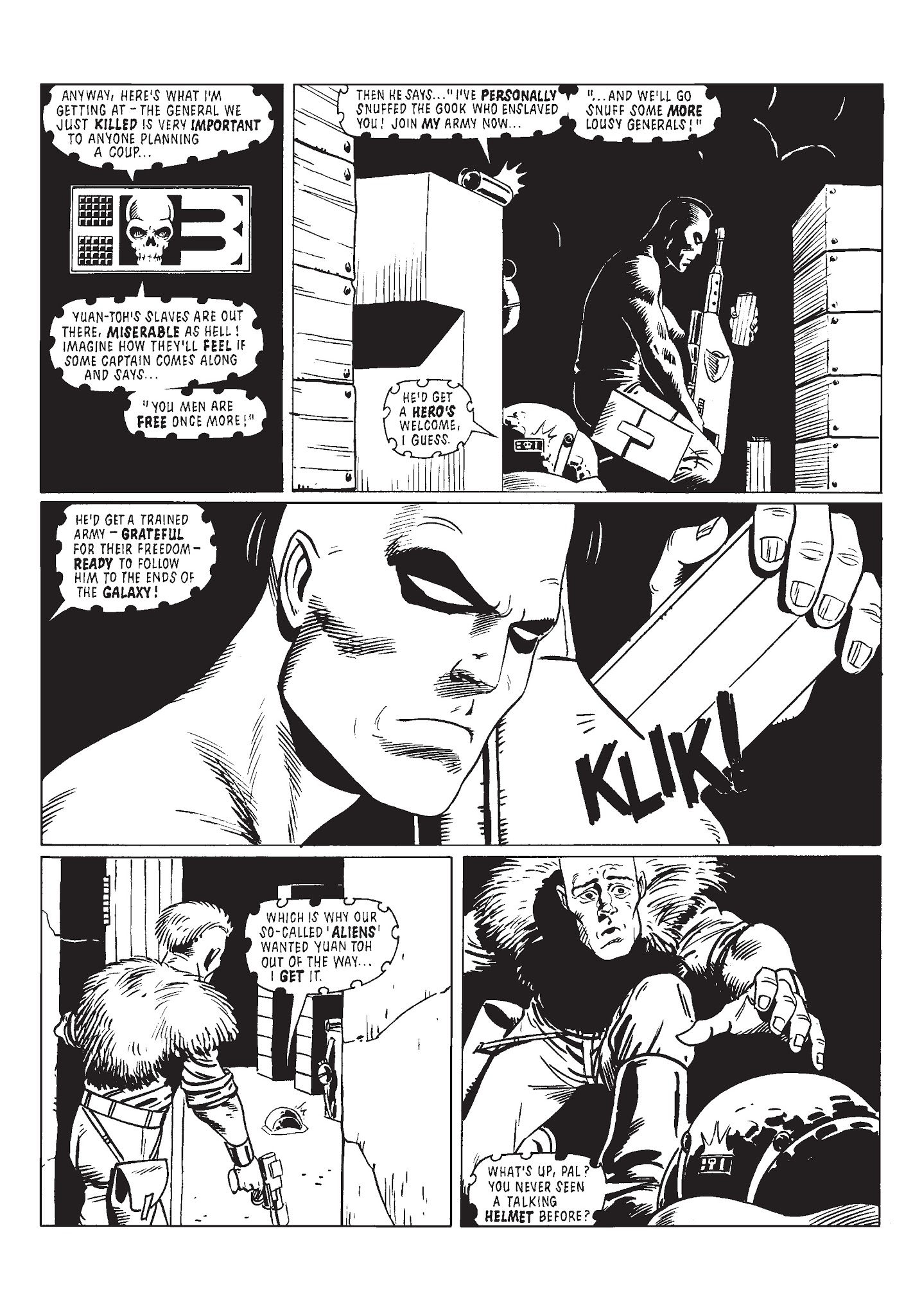 Read online Rogue Trooper: Tales of Nu-Earth comic -  Issue # TPB 3 - 169