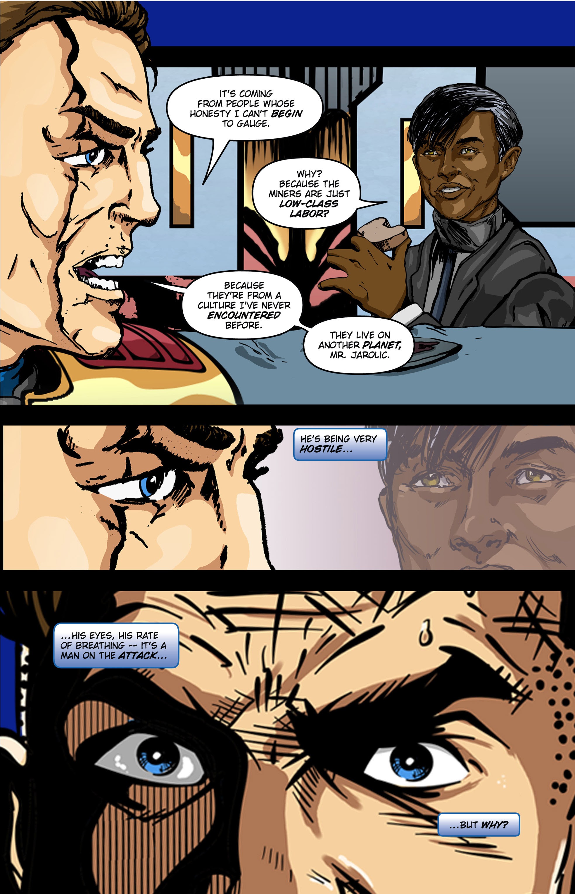 Read online William Shatner's Man O' War comic -  Issue #5 - 21