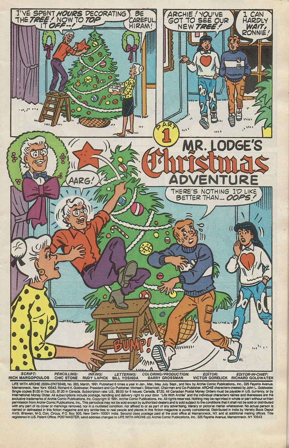 Read online Life With Archie (1958) comic -  Issue #283 - 3
