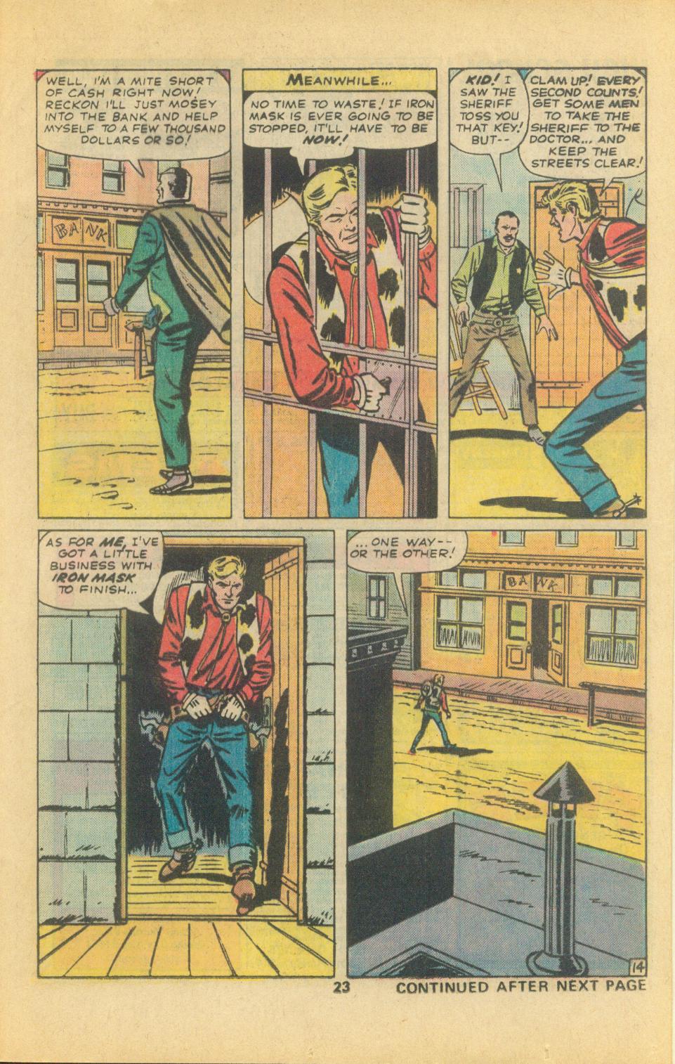 Read online Kid Colt Outlaw comic -  Issue #212 - 25