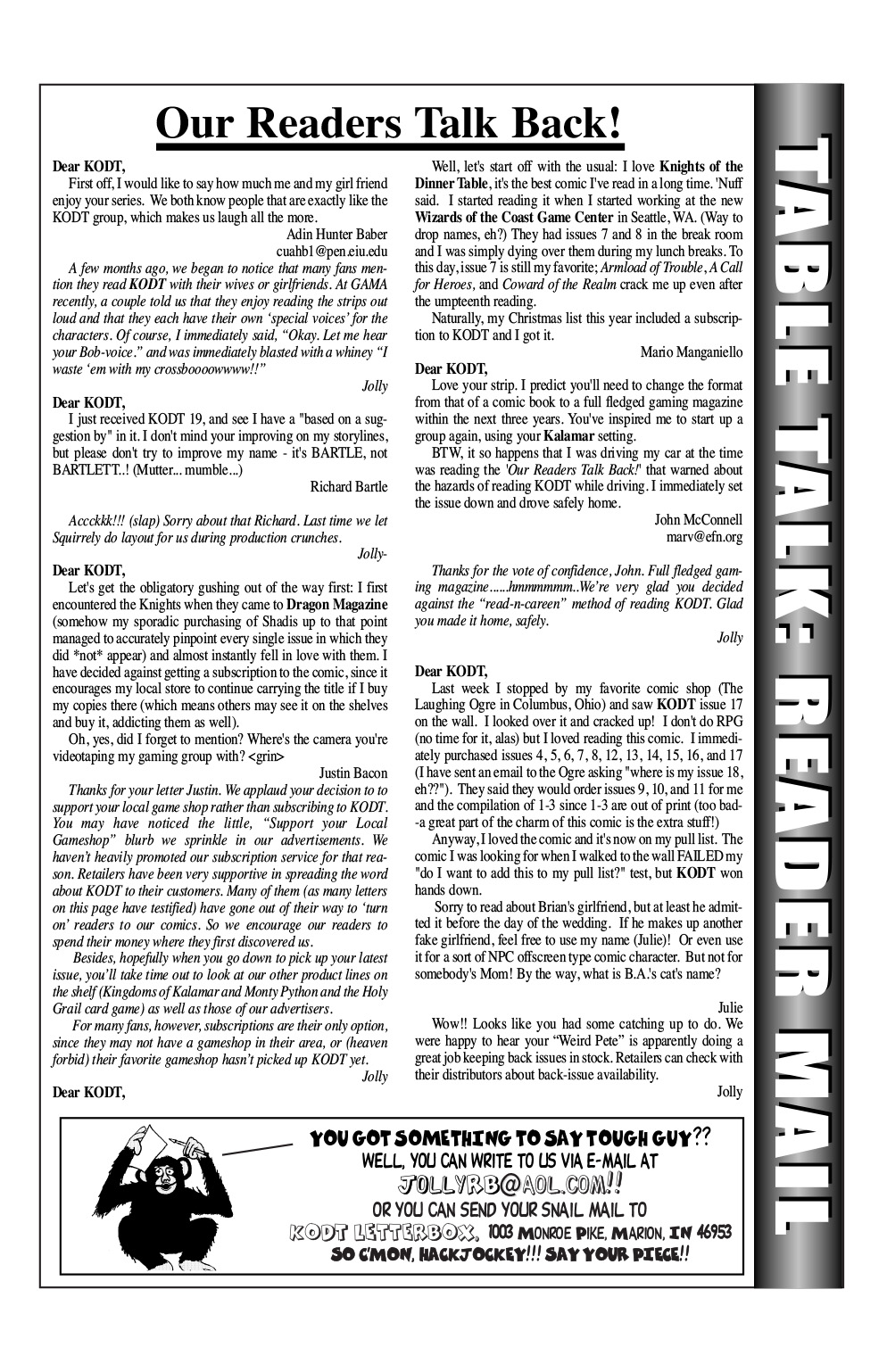 Read online Knights of the Dinner Table comic -  Issue #21 - 5