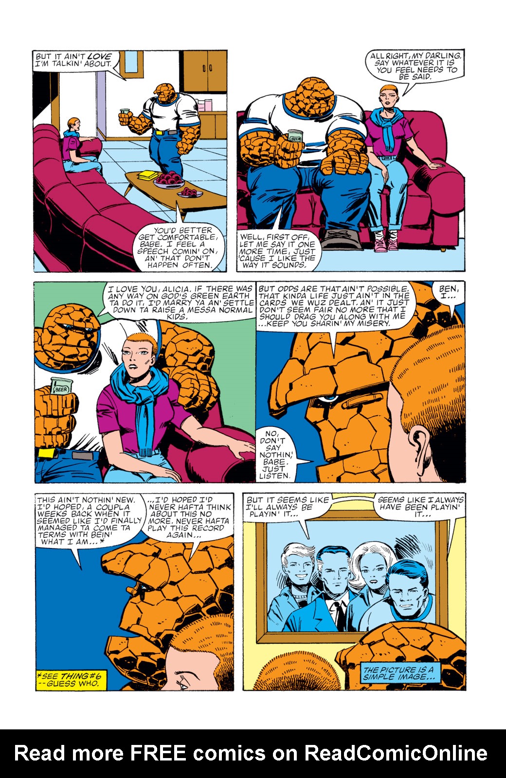 Read online The Thing comic -  Issue #10 - 12
