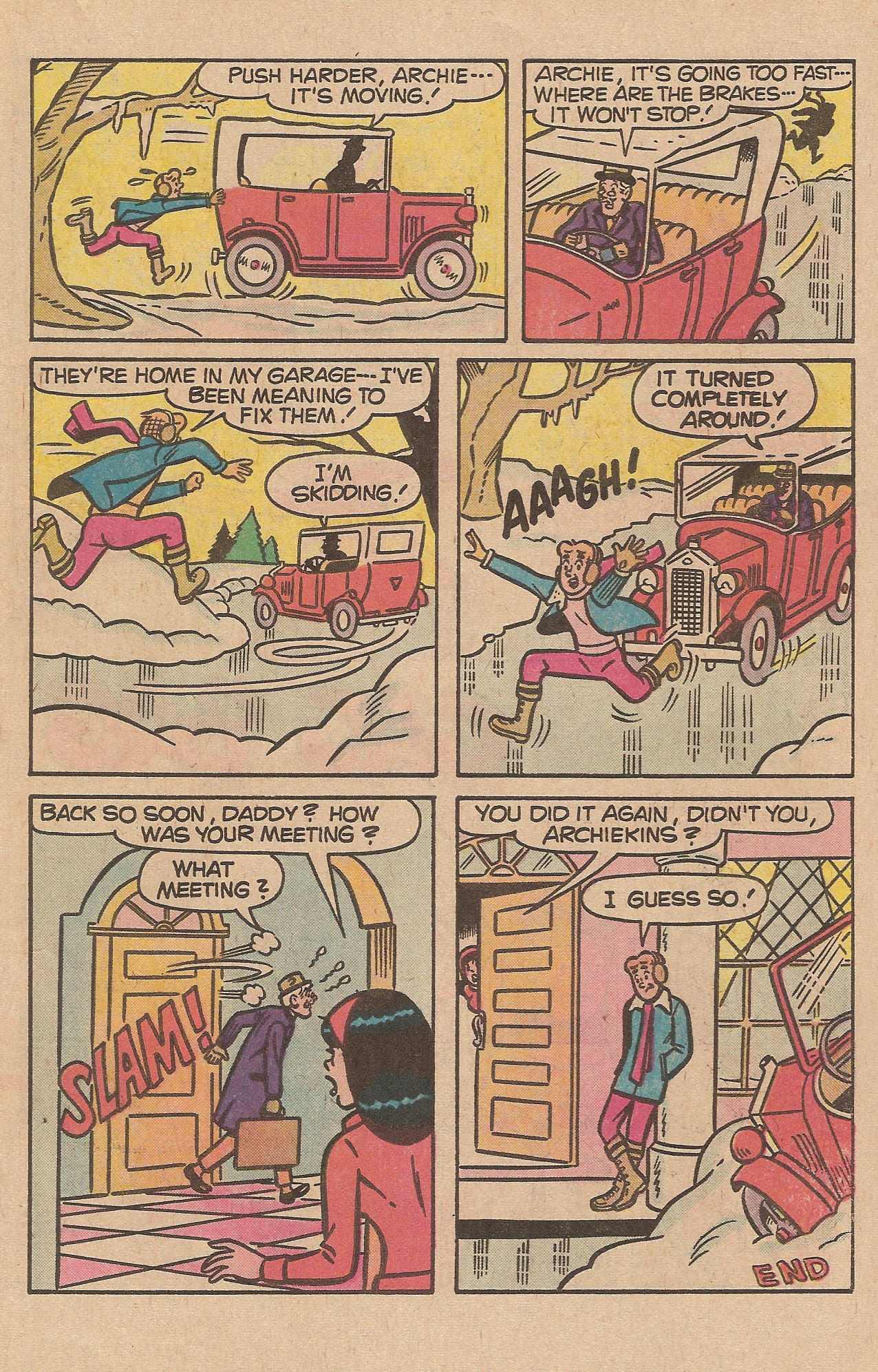 Read online Pep Comics comic -  Issue #334 - 7