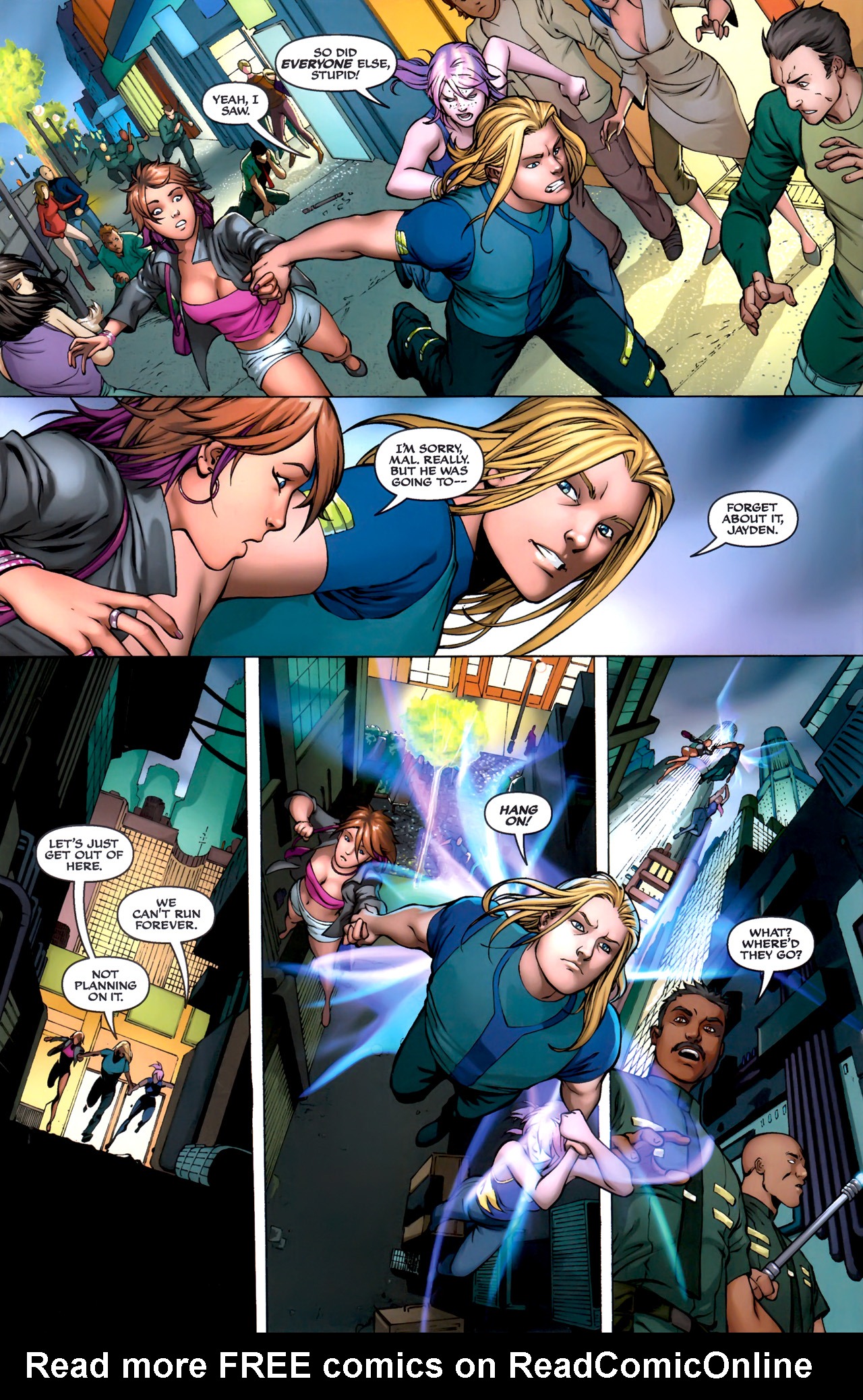 Read online Michael Turner's Soulfire (2009) comic -  Issue #3 - 15