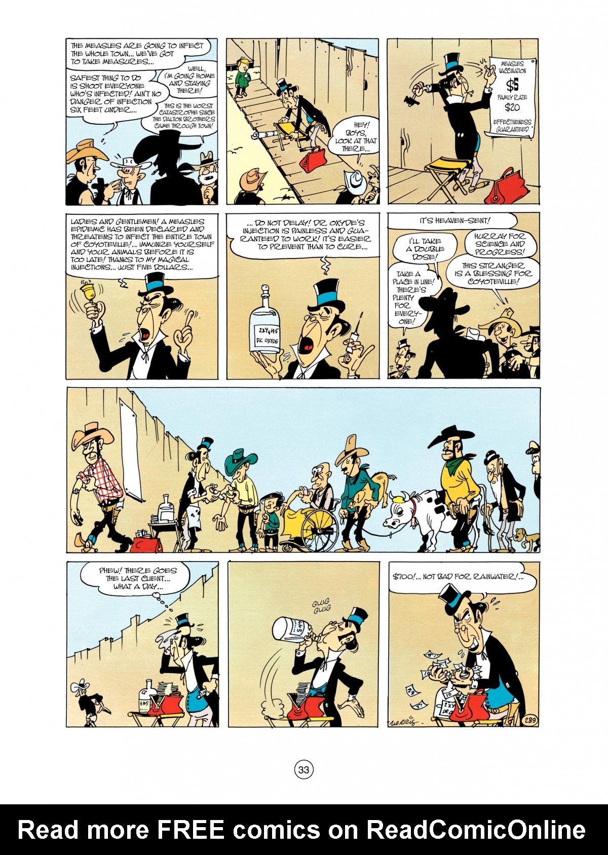 Read online A Lucky Luke Adventure comic -  Issue #38 - 33