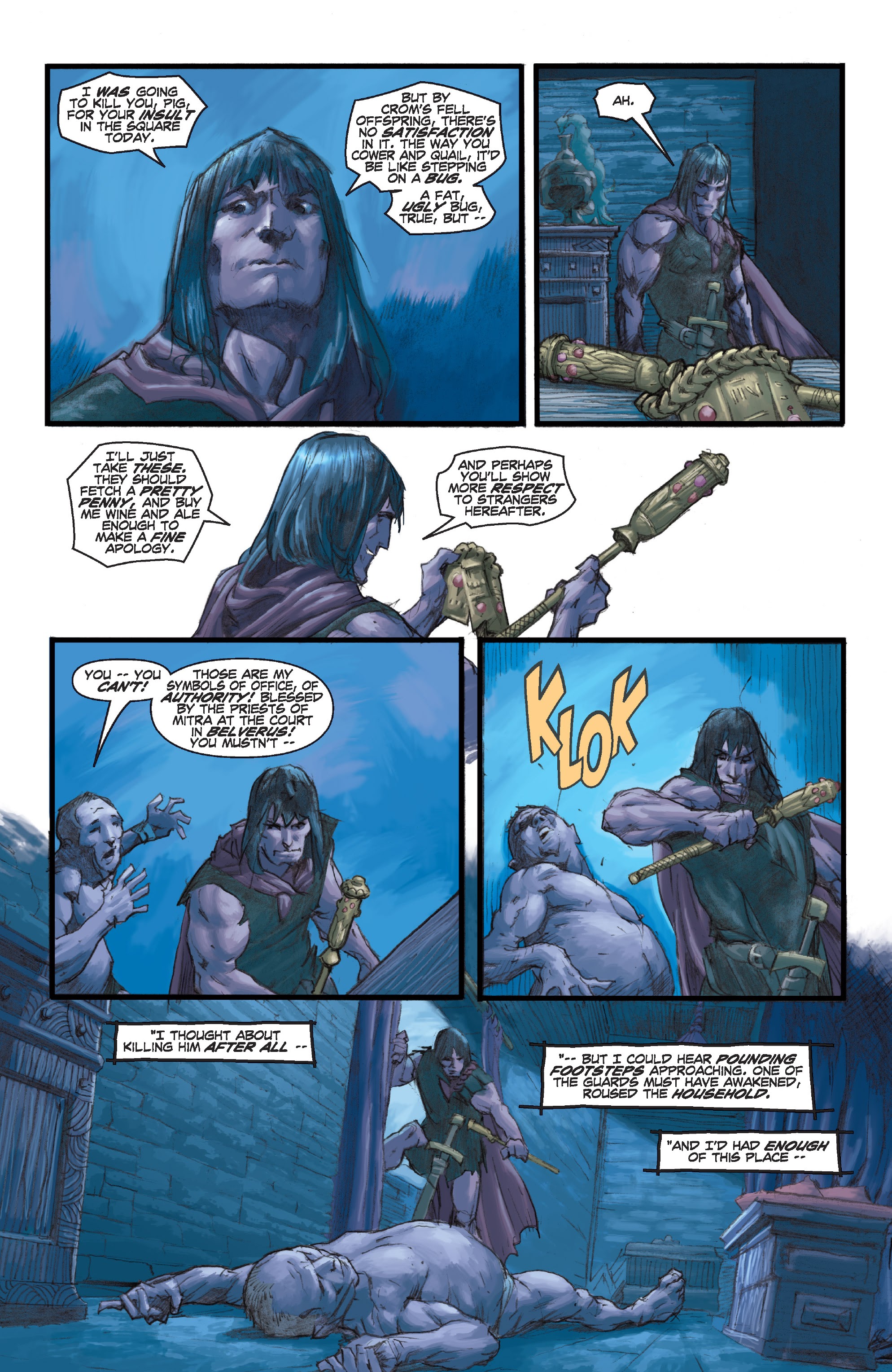Read online Conan Chronicles Epic Collection comic -  Issue # TPB Out of the Darksome Hills (Part 3) - 17