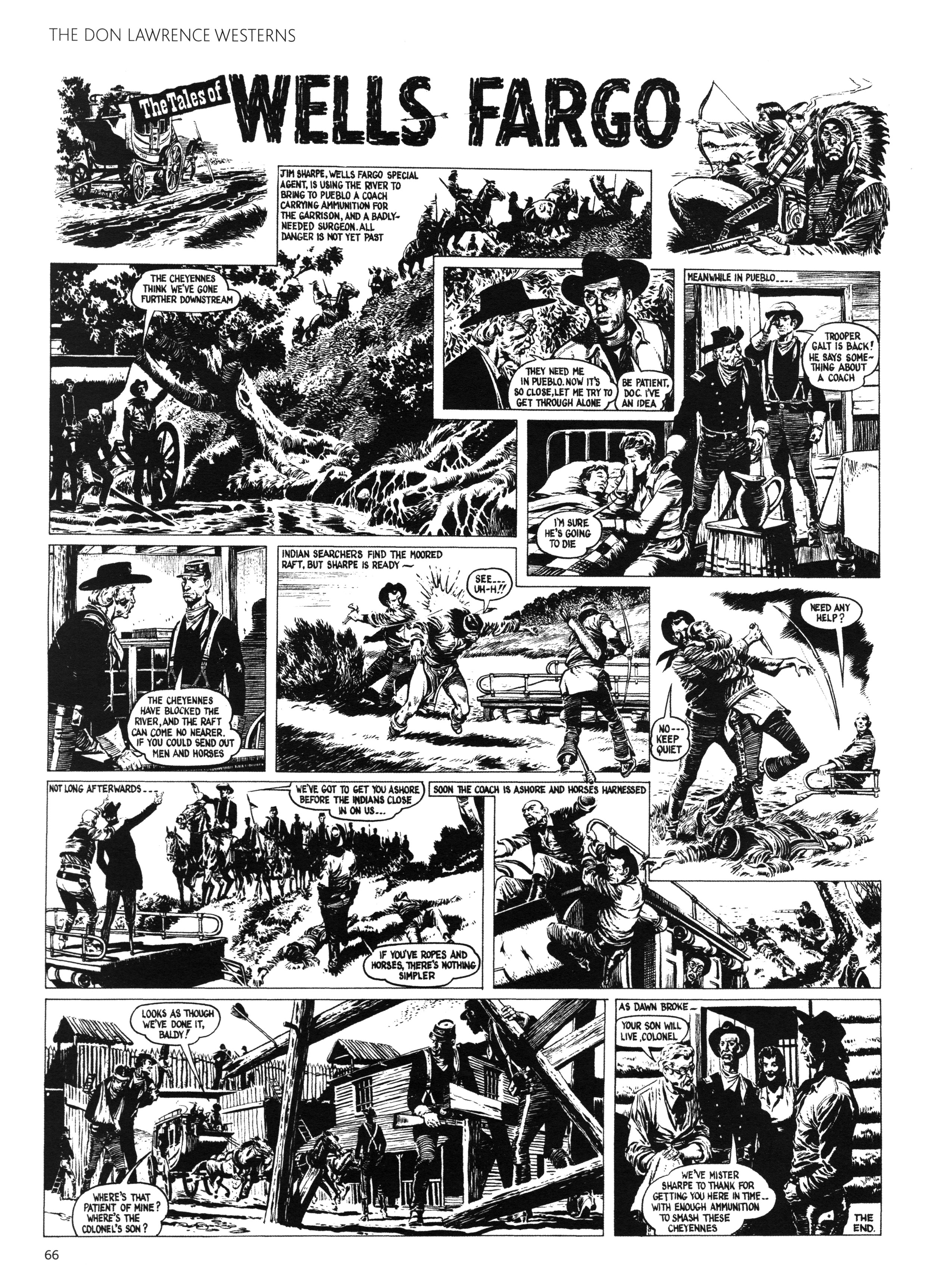 Read online Don Lawrence Westerns comic -  Issue # TPB (Part 1) - 70