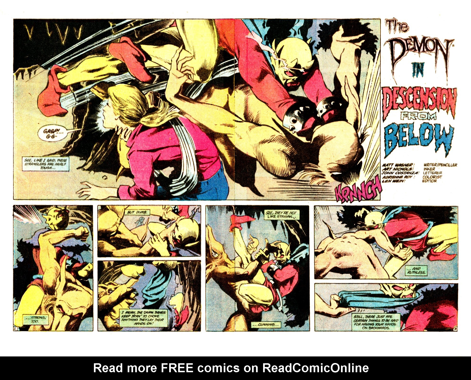 Read online The Demon (1987) comic -  Issue #2 - 3