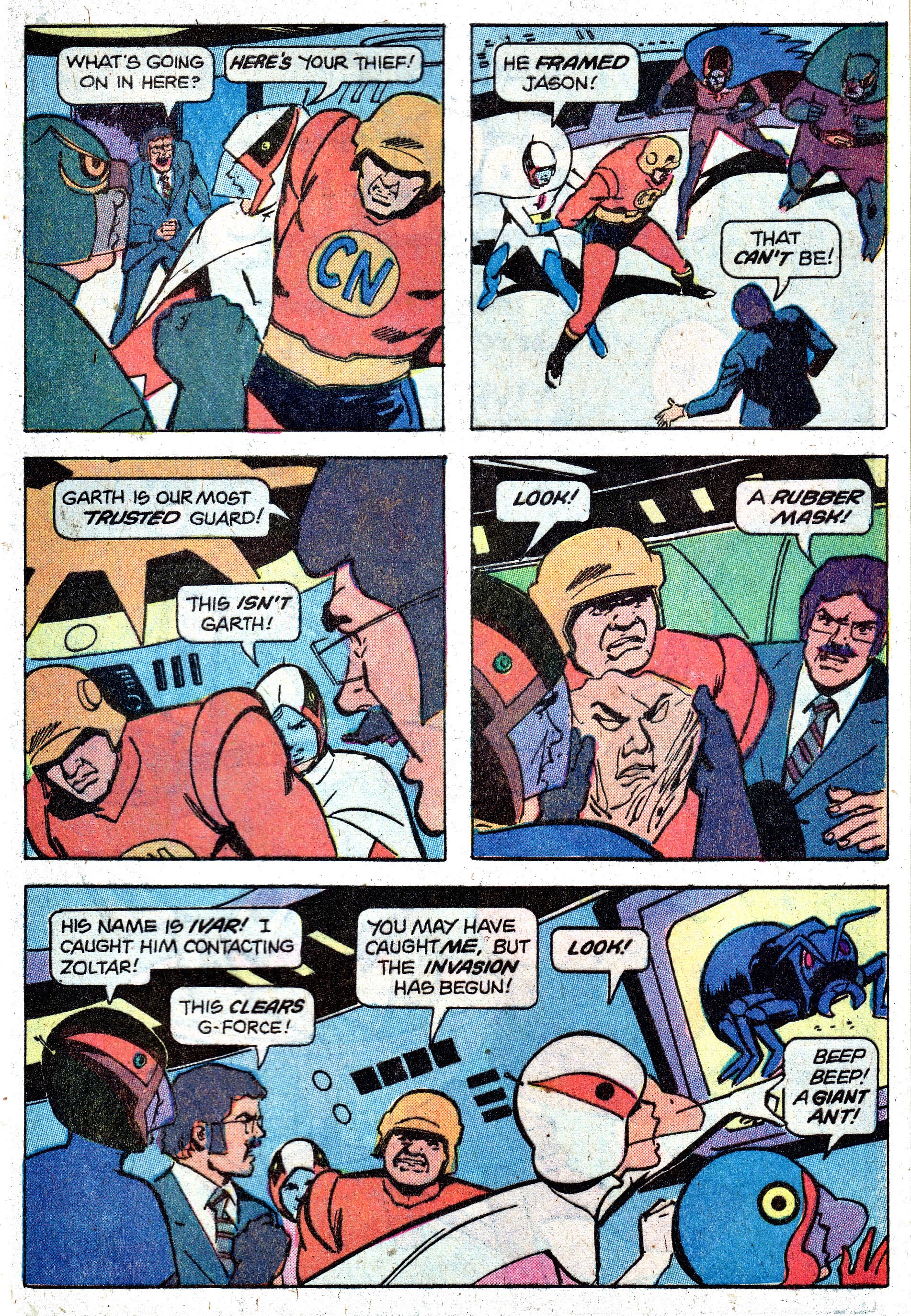 Read online Battle of the Planets (1979) comic -  Issue #7 - 21