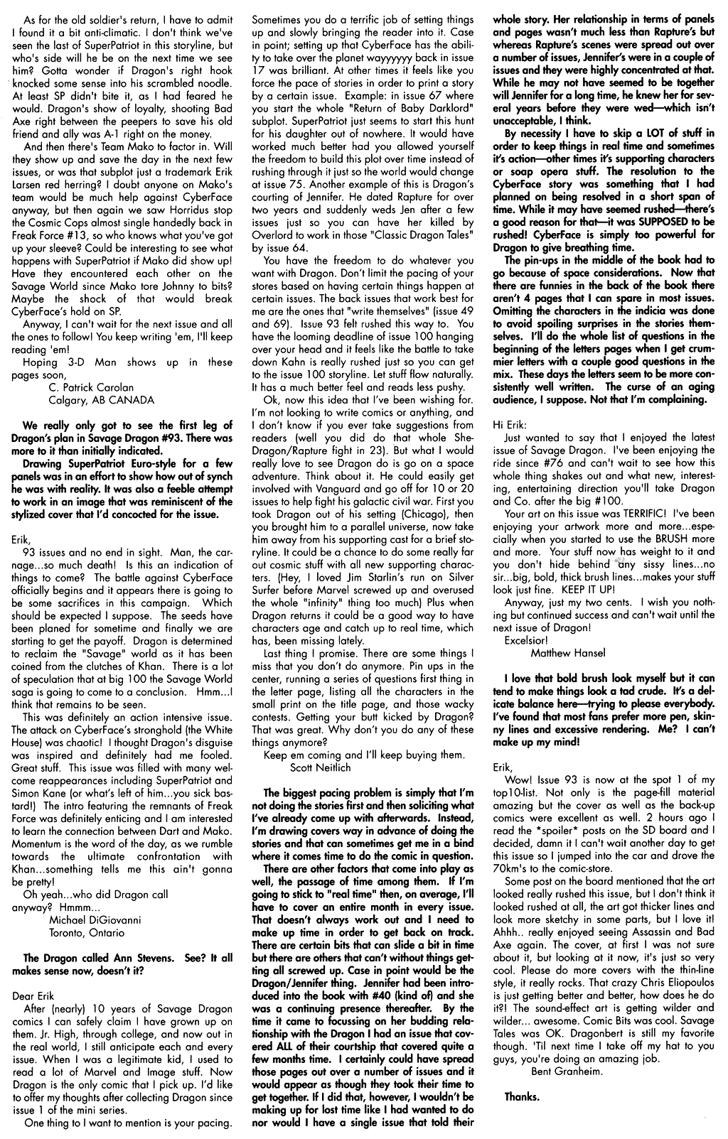 The Savage Dragon (1993) Issue #95 #98 - English 22