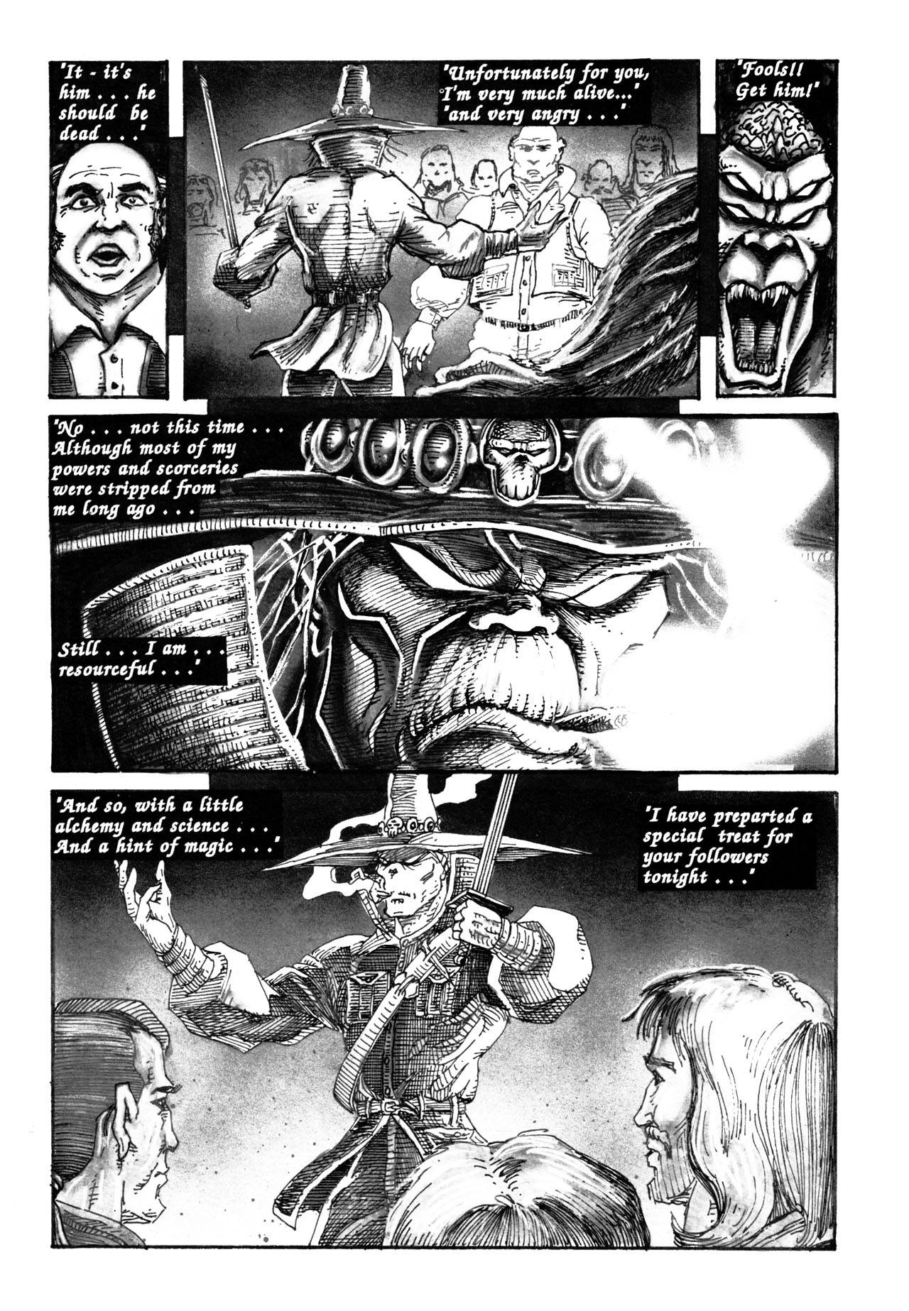 Read online Chakan the Forever Man comic -  Issue # Full - 38