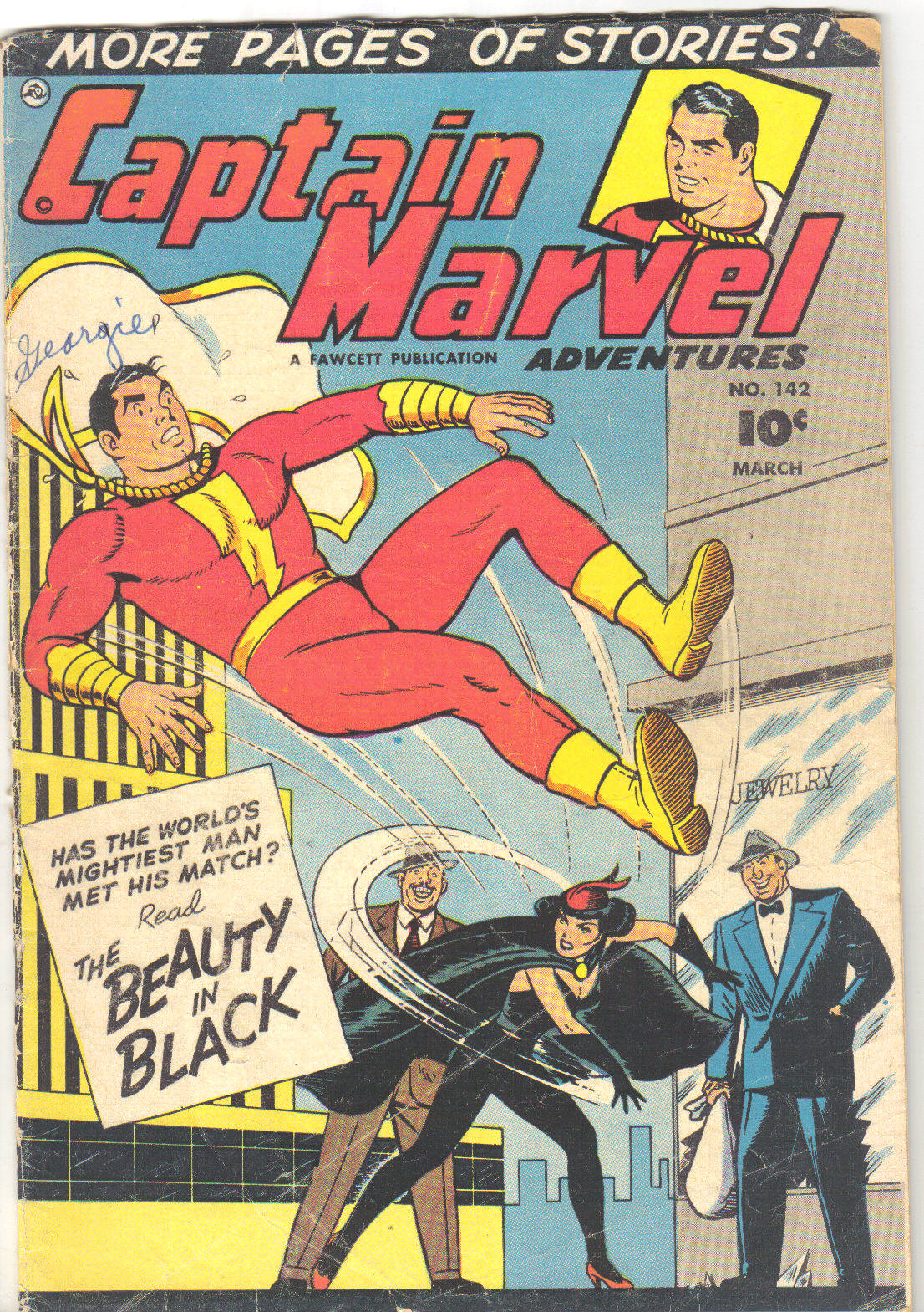 Read online Captain Marvel Adventures comic -  Issue #142 - 1