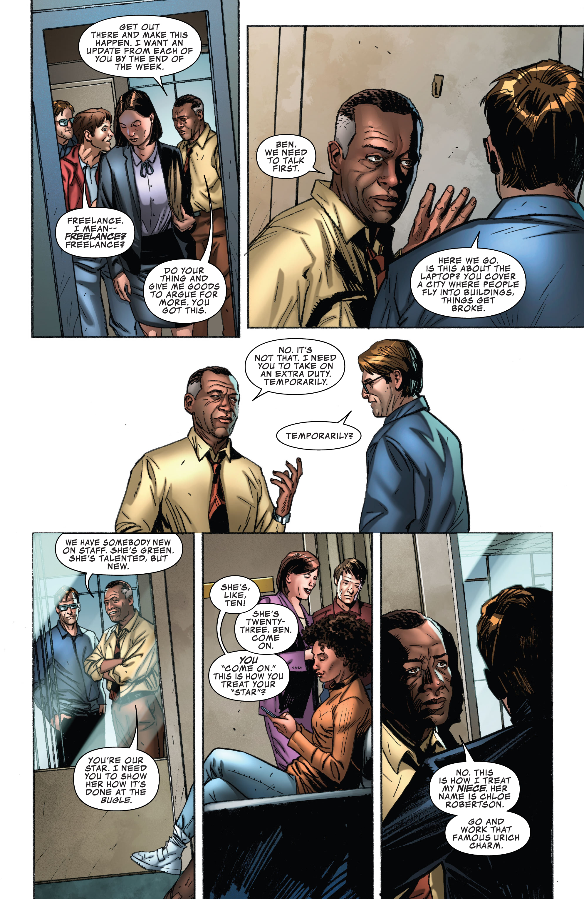 Read online Amazing Spider-Man: The Daily Bugle comic -  Issue #1 - 7