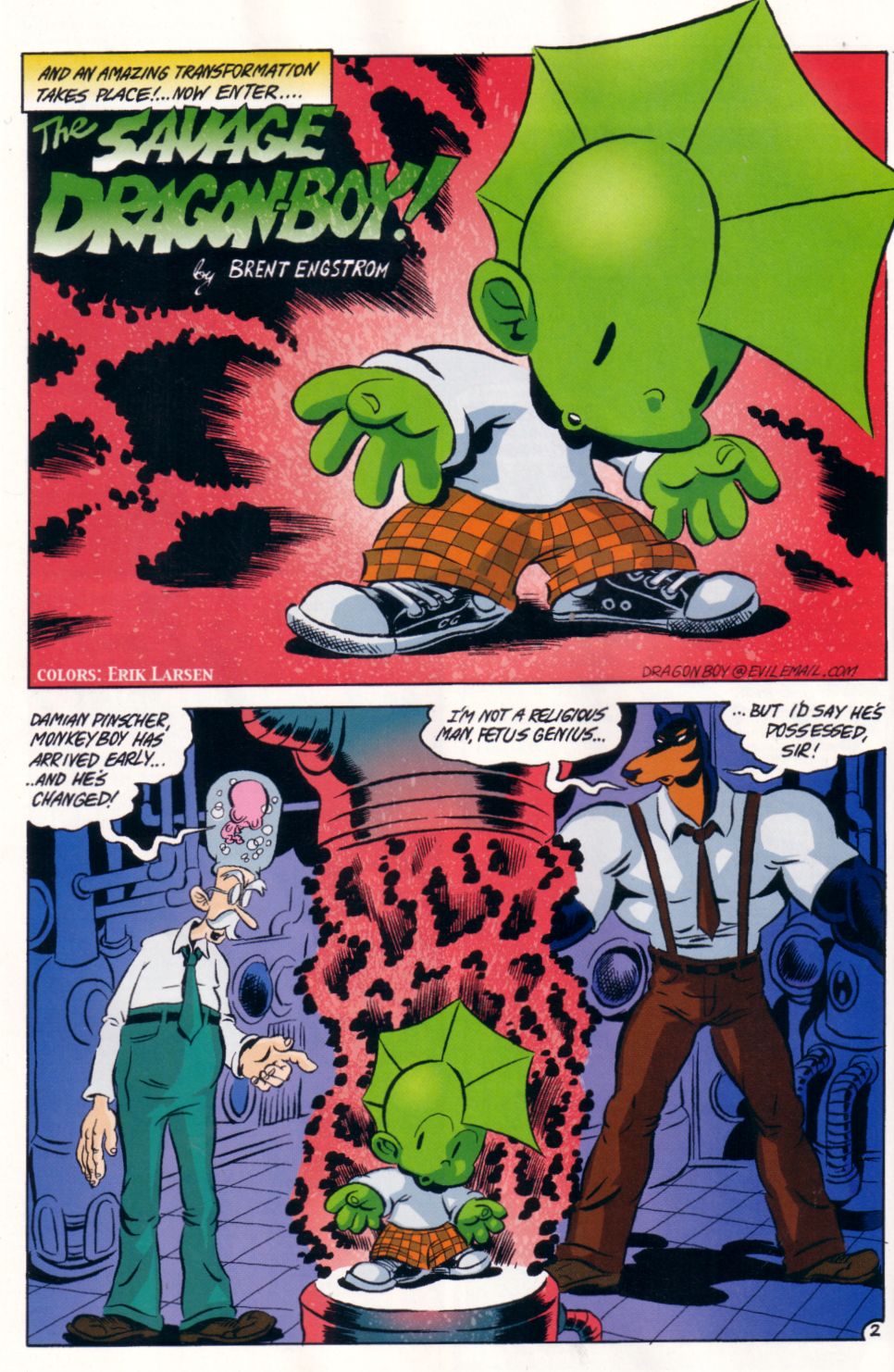 Read online The Savage Dragon (1993) comic -  Issue #104 - 28