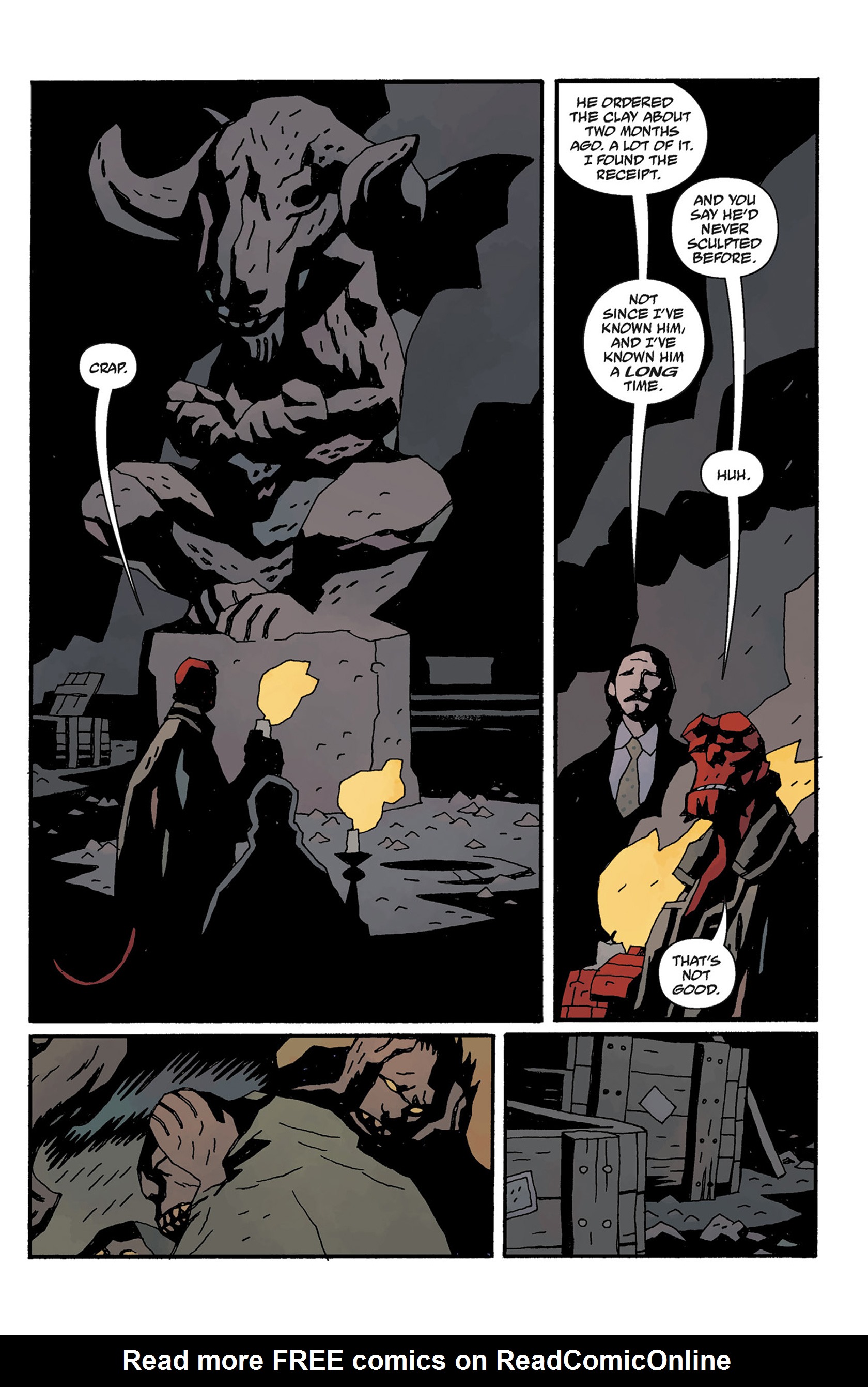 Read online Hellboy: The Crooked Man and Others comic -  Issue # TPB - 115