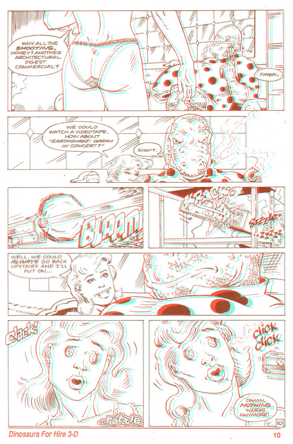 Read online Dinosaurs For Hire 3-D comic -  Issue # Full - 12