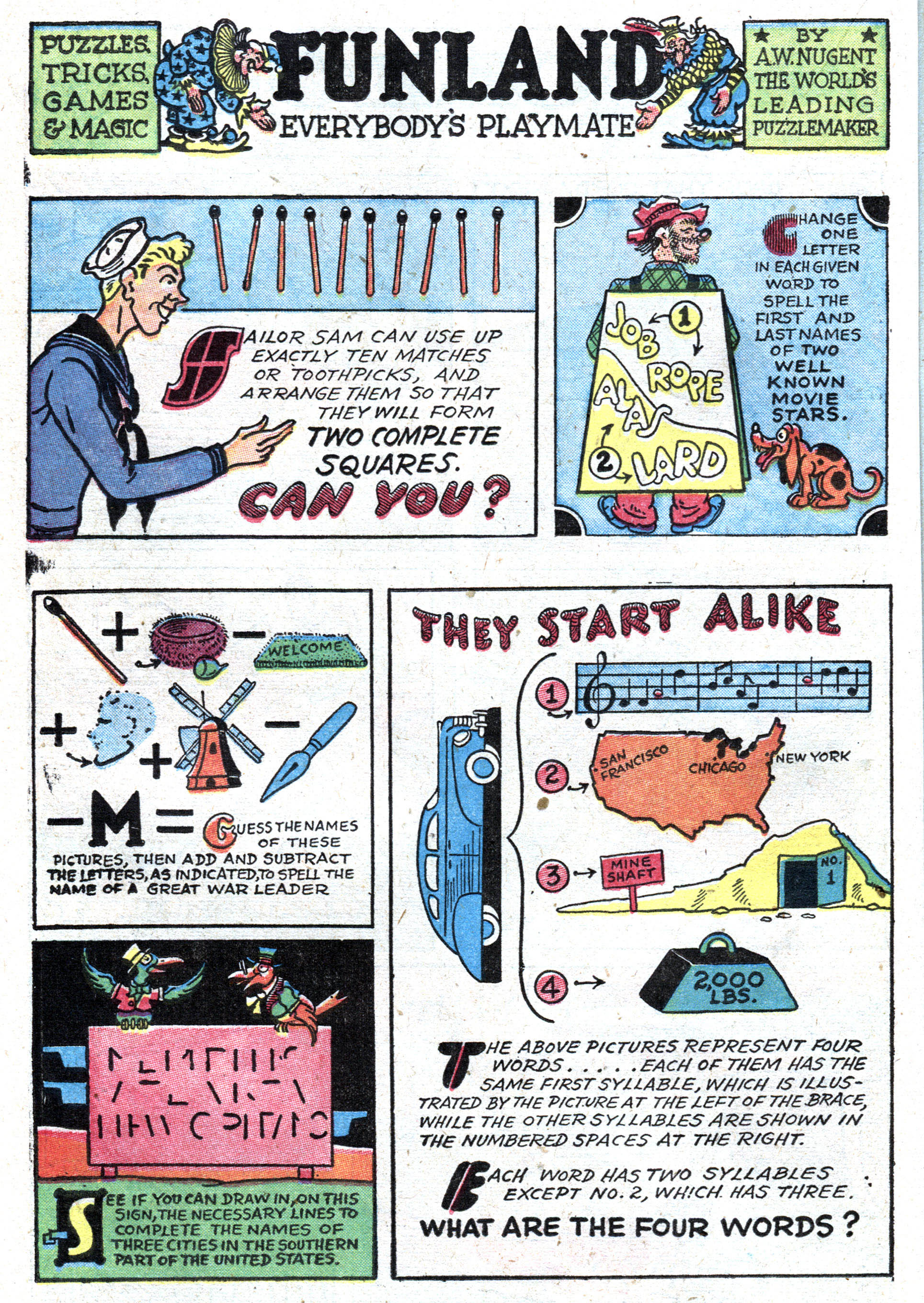 Read online Famous Funnies comic -  Issue #157 - 36