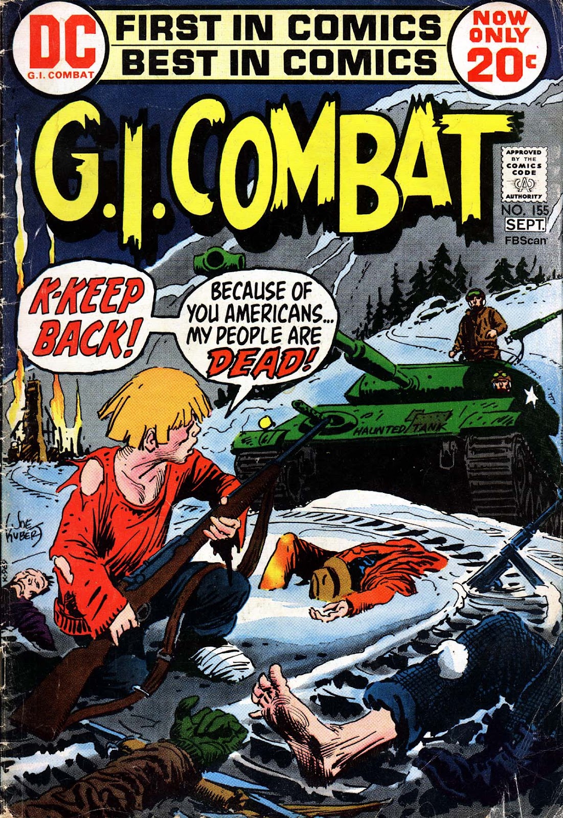 G.I. Combat (1952) issue 155 - Page 1