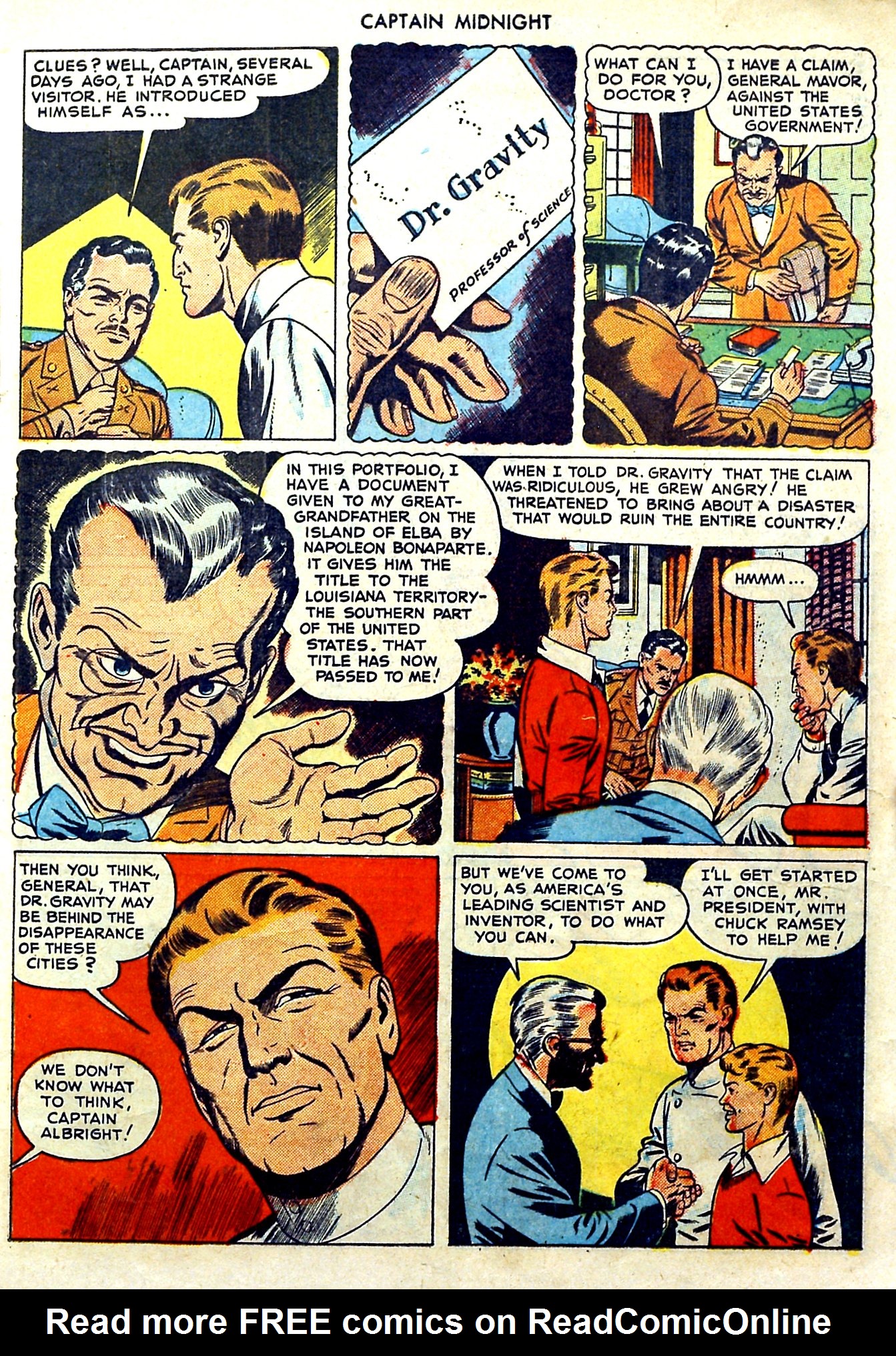 Read online Captain Midnight (1942) comic -  Issue #56 - 5