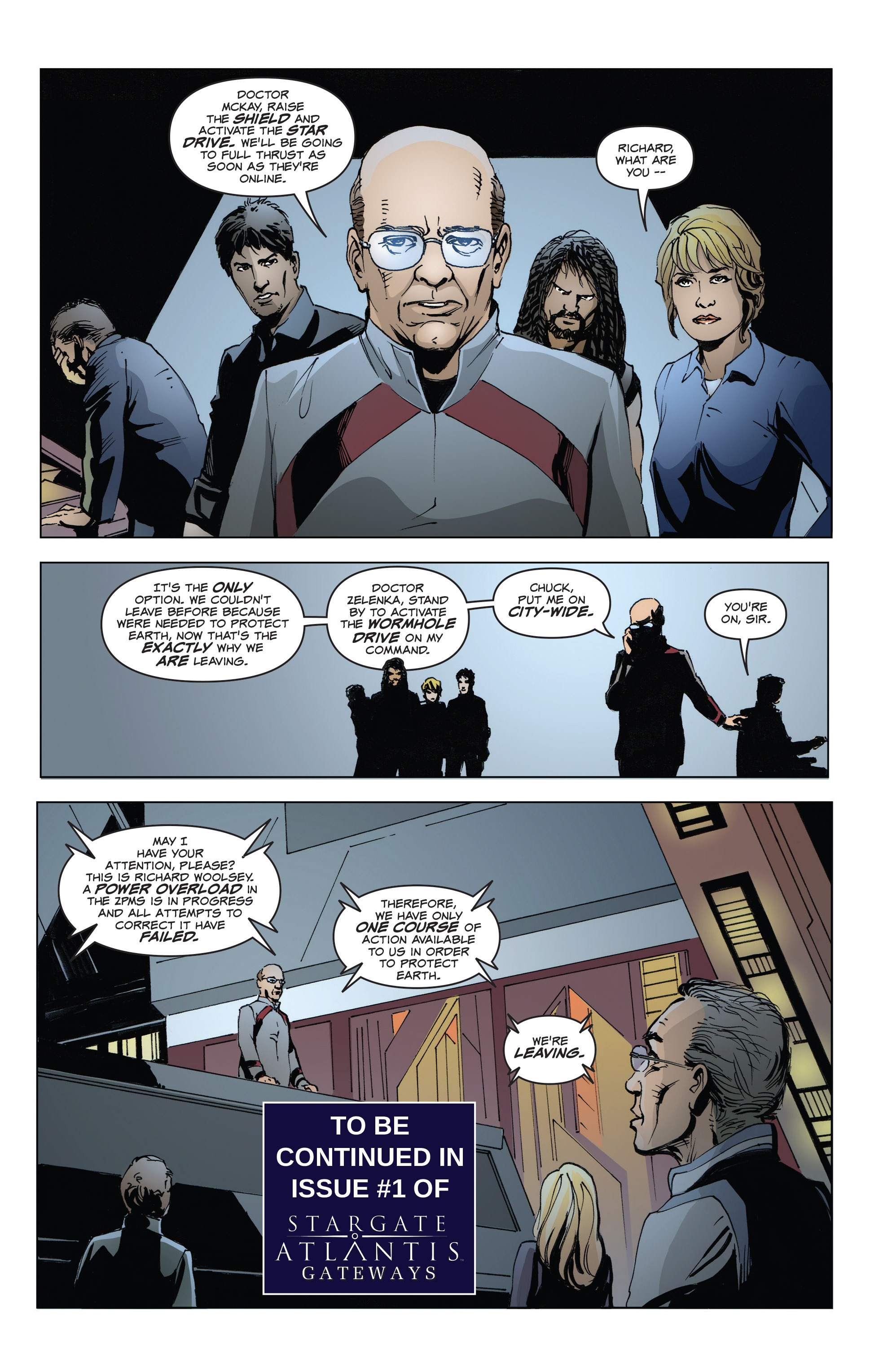 Read online Stargate Atlantis Back to Pegasus comic -  Issue #3 - 24