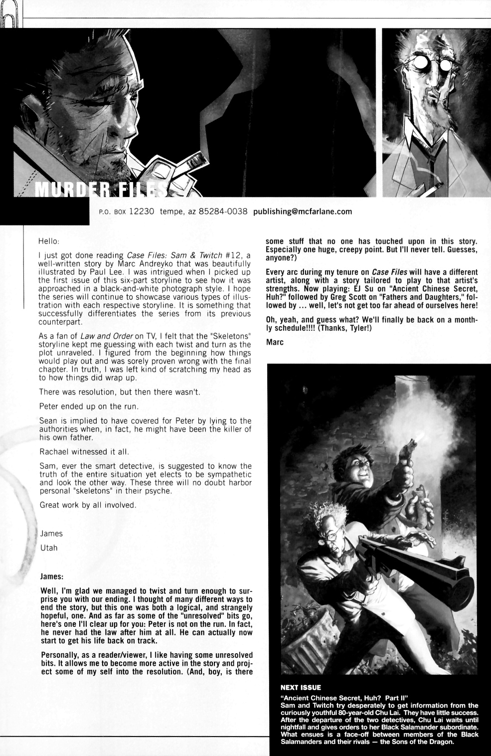 Read online Case Files: Sam and Twitch comic -  Issue #14 - 26
