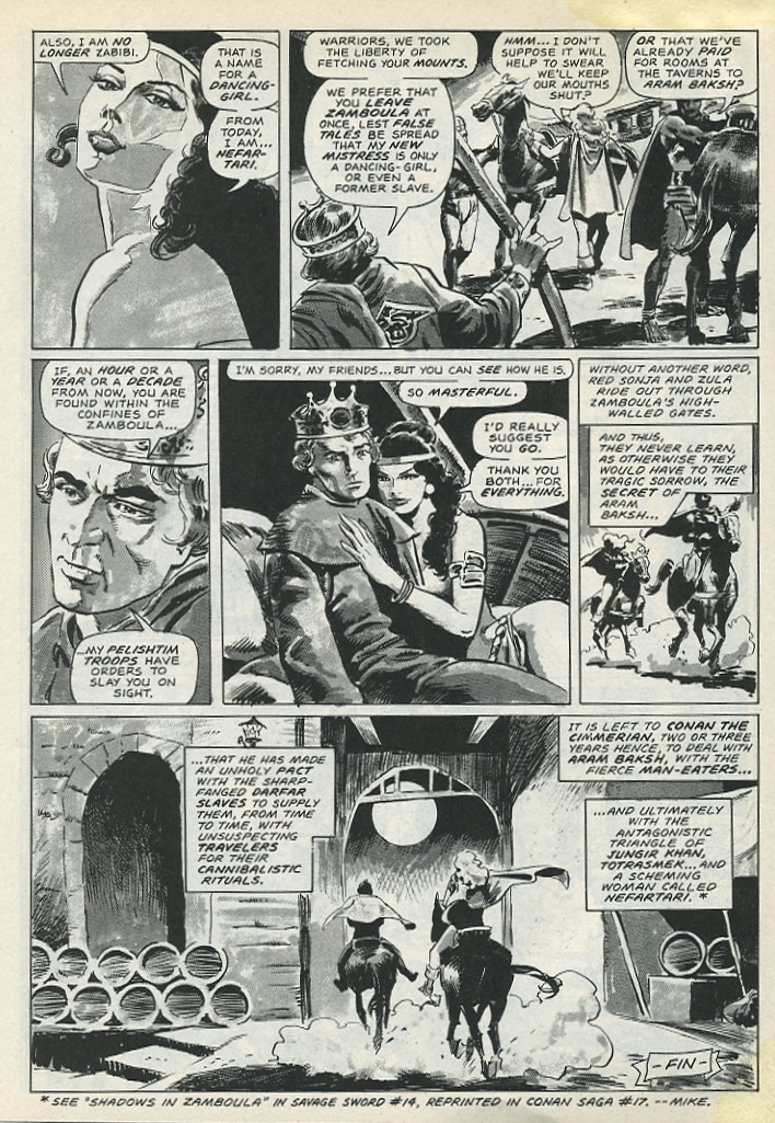 The Savage Sword Of Conan issue 195 - Page 58