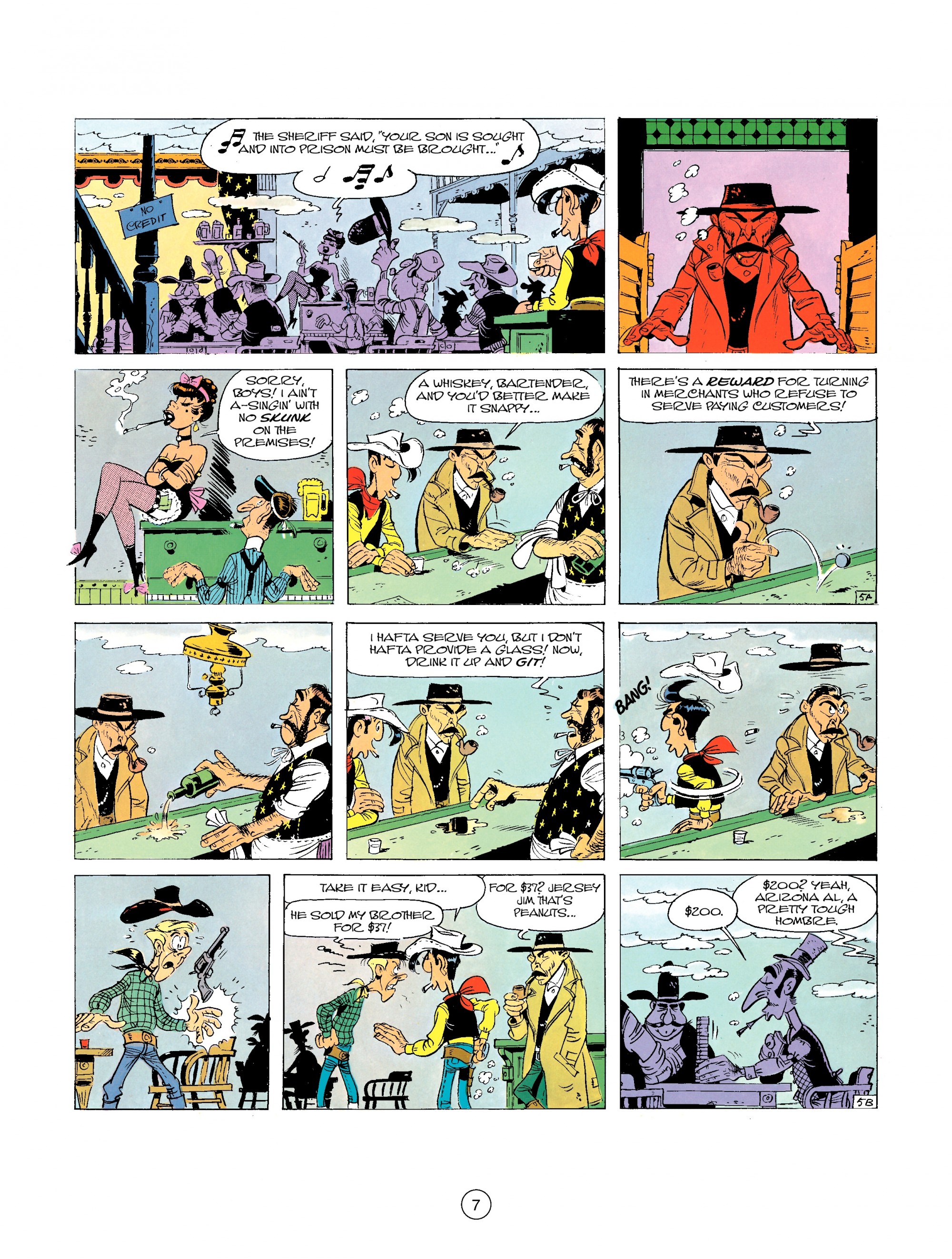 Read online A Lucky Luke Adventure comic -  Issue #26 - 7