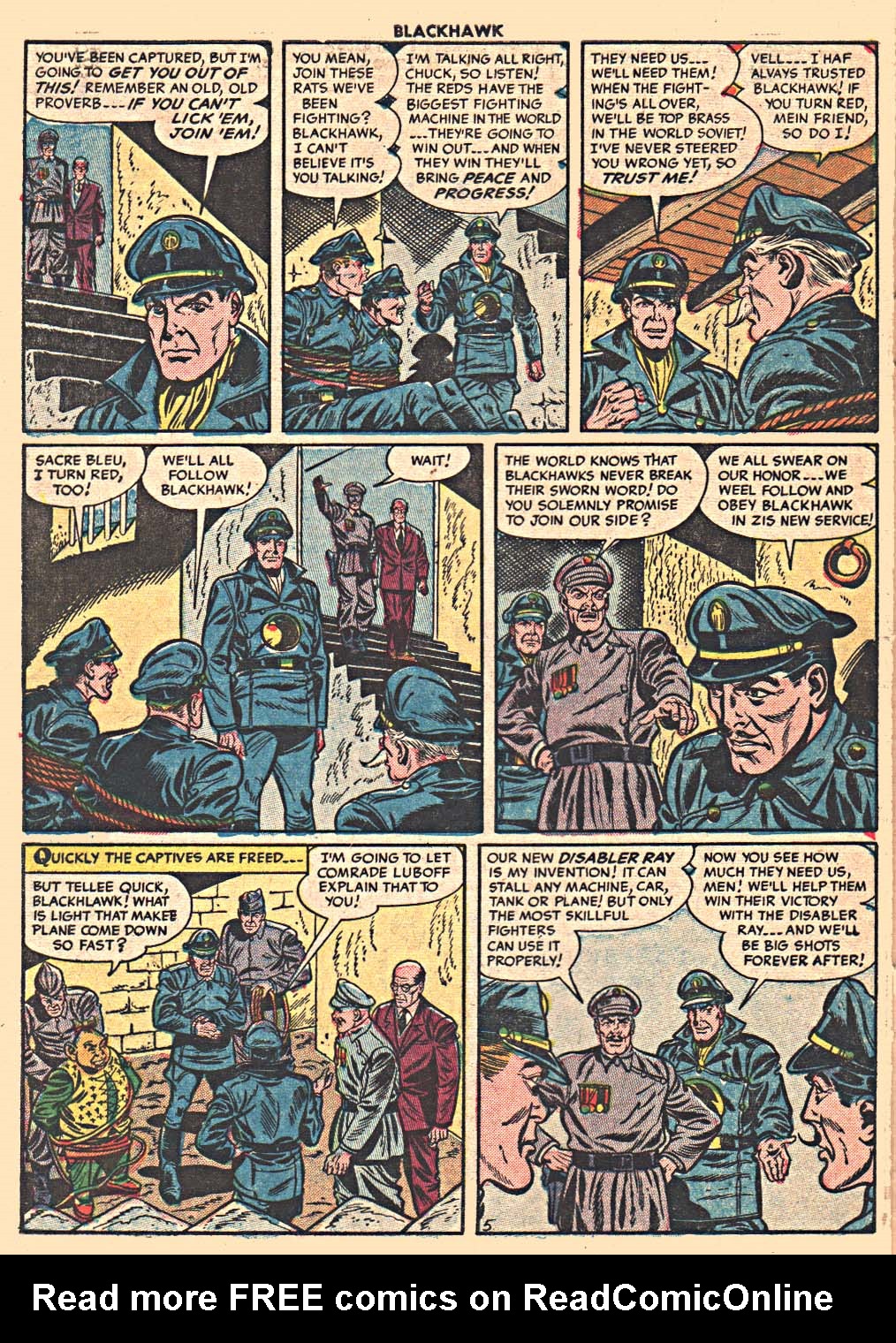 Read online Blackhawk (1957) comic -  Issue #77 - 30