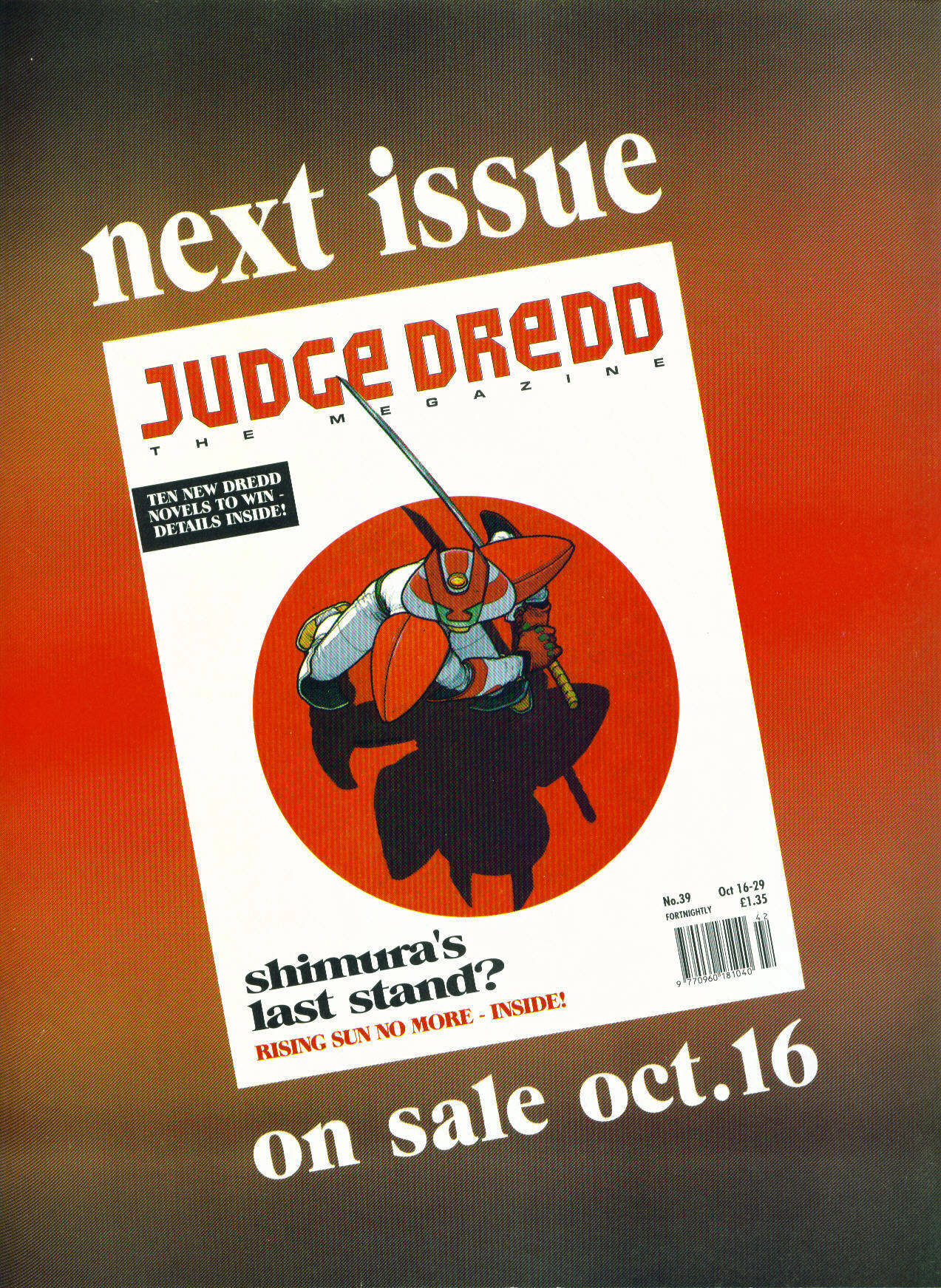 Read online Judge Dredd: The Megazine (vol. 2) comic -  Issue #38 - 46