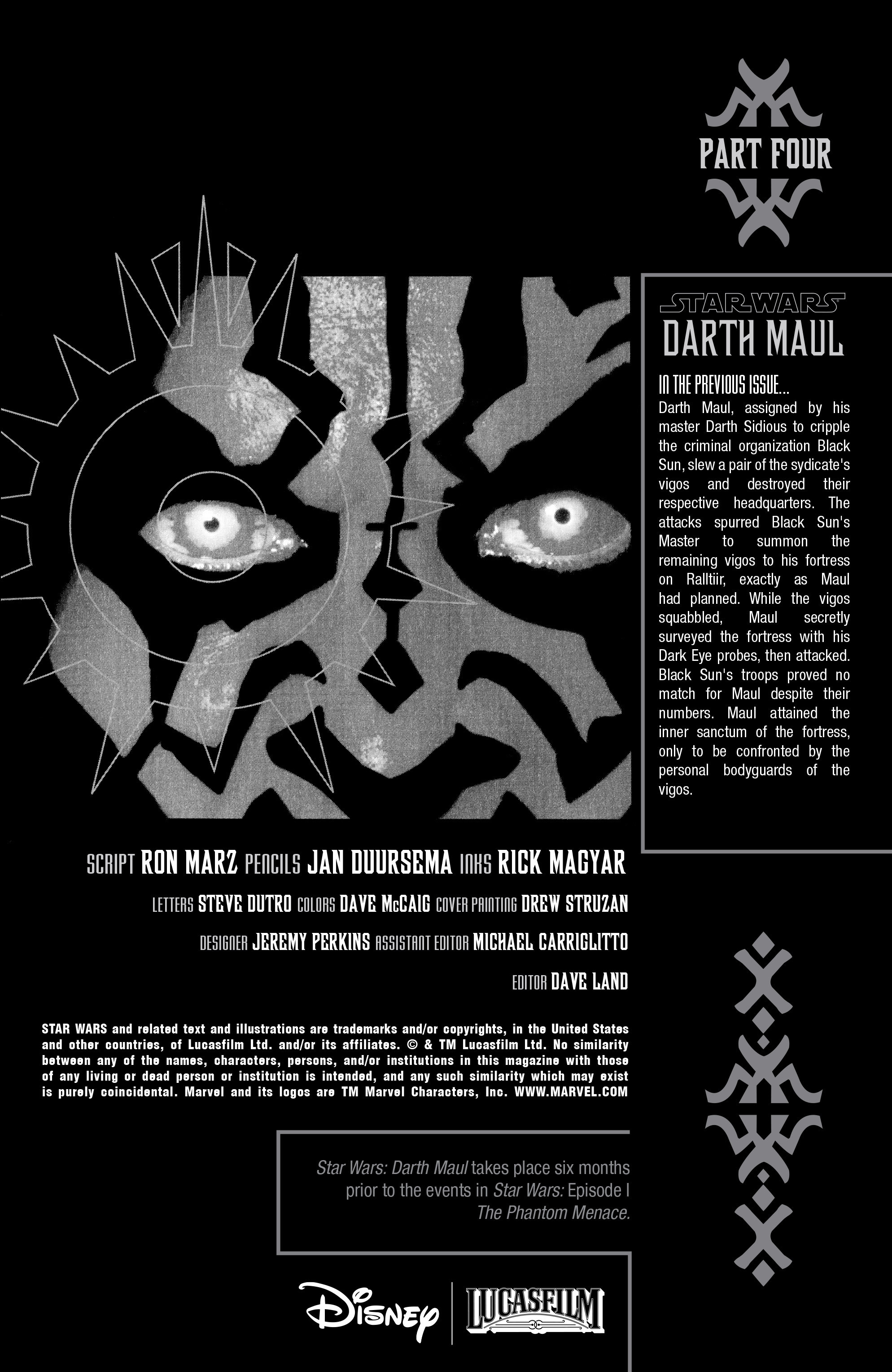 Read online Star Wars: Darth Maul comic -  Issue #4 - 2