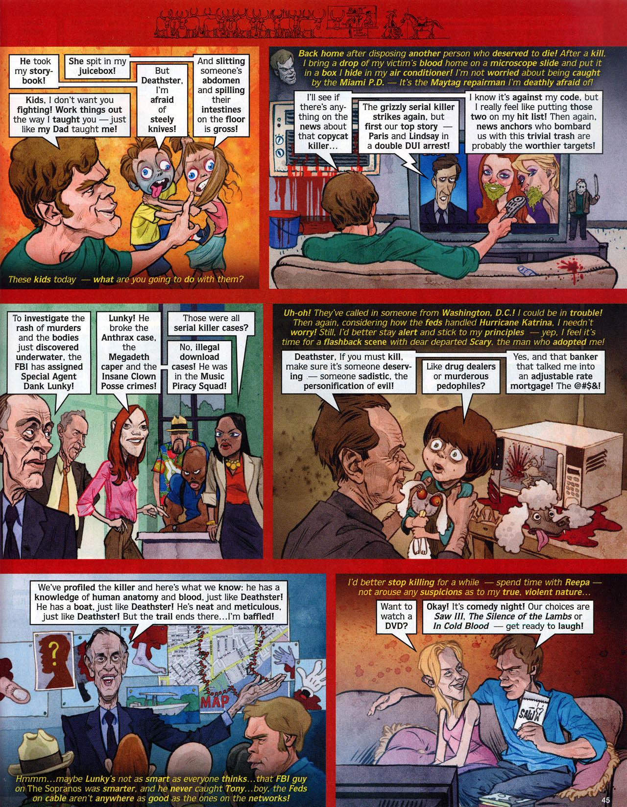 Read online MAD comic -  Issue #490 - 35