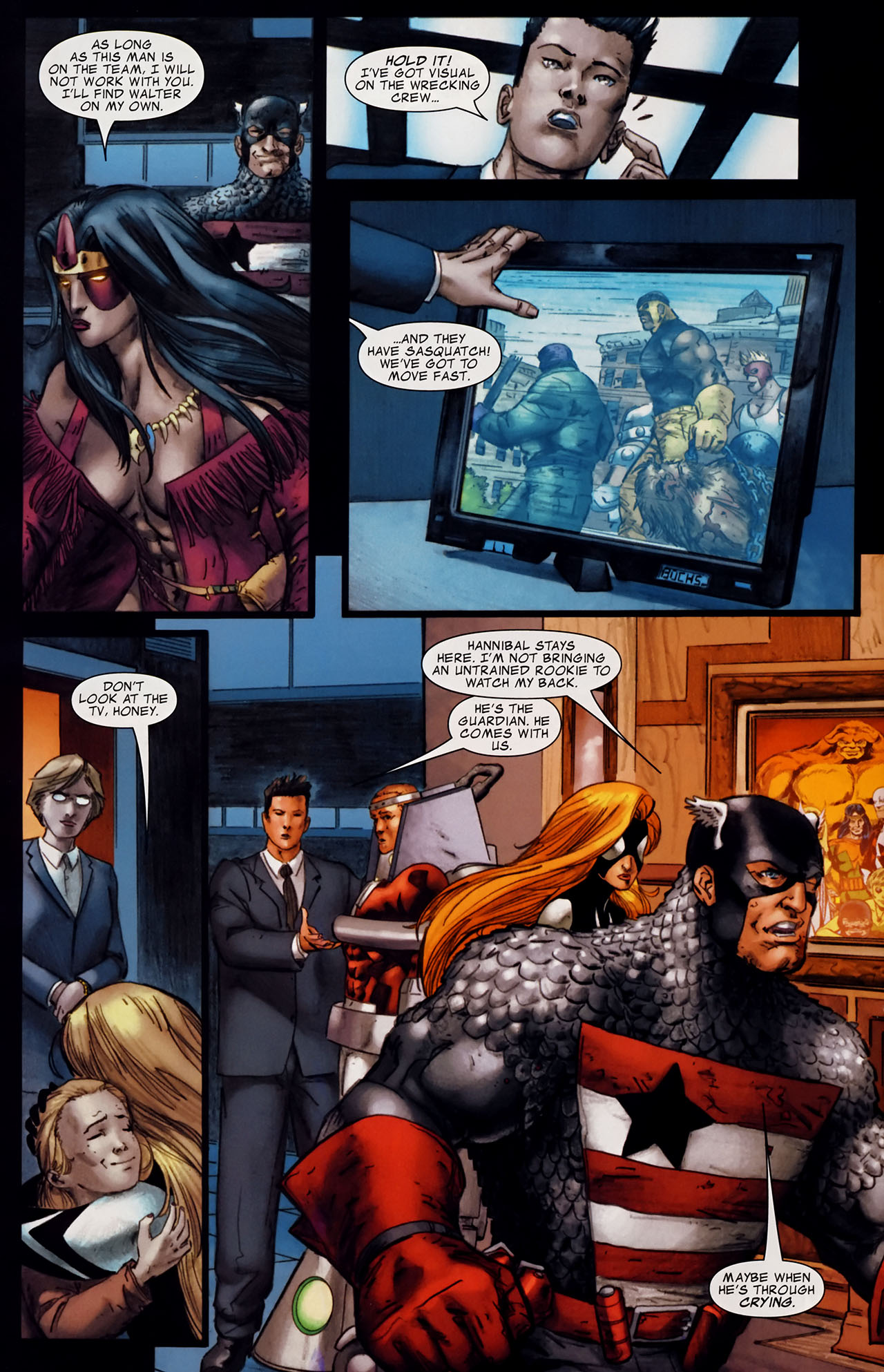 Read online Omega Flight comic -  Issue #3 - 9