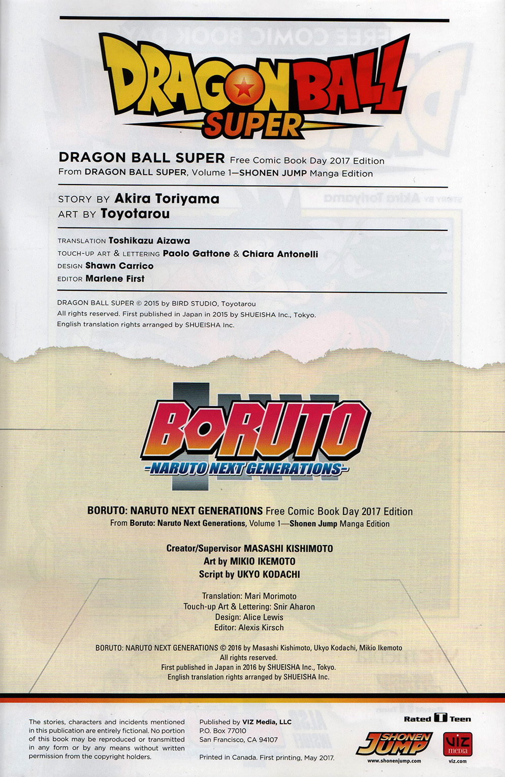 Read online Free Comic Book Day 2017 comic -  Issue # Dragon Ball Super - 3