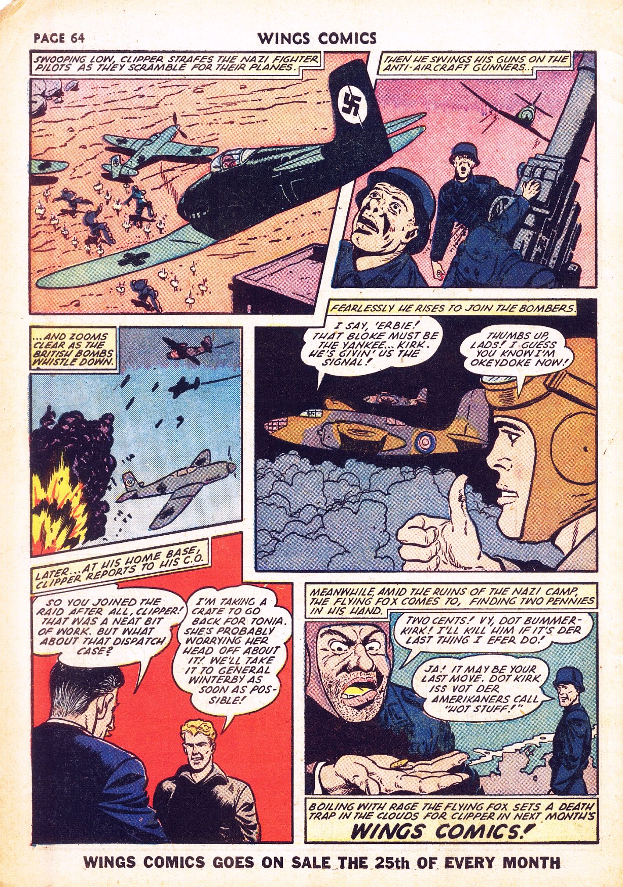 Read online Wings Comics comic -  Issue #26 - 66