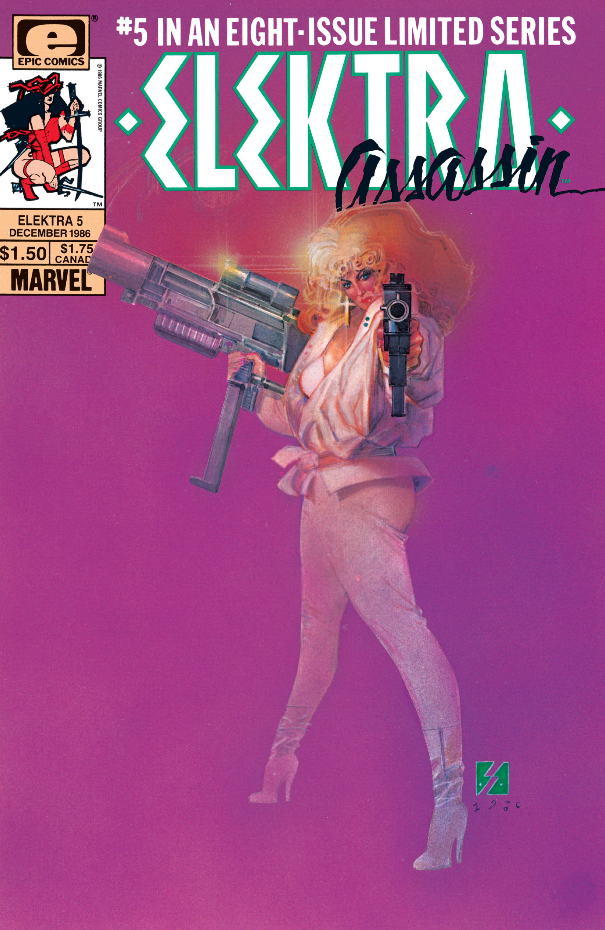 Read online Elektra: Assassin comic -  Issue #5 - 1