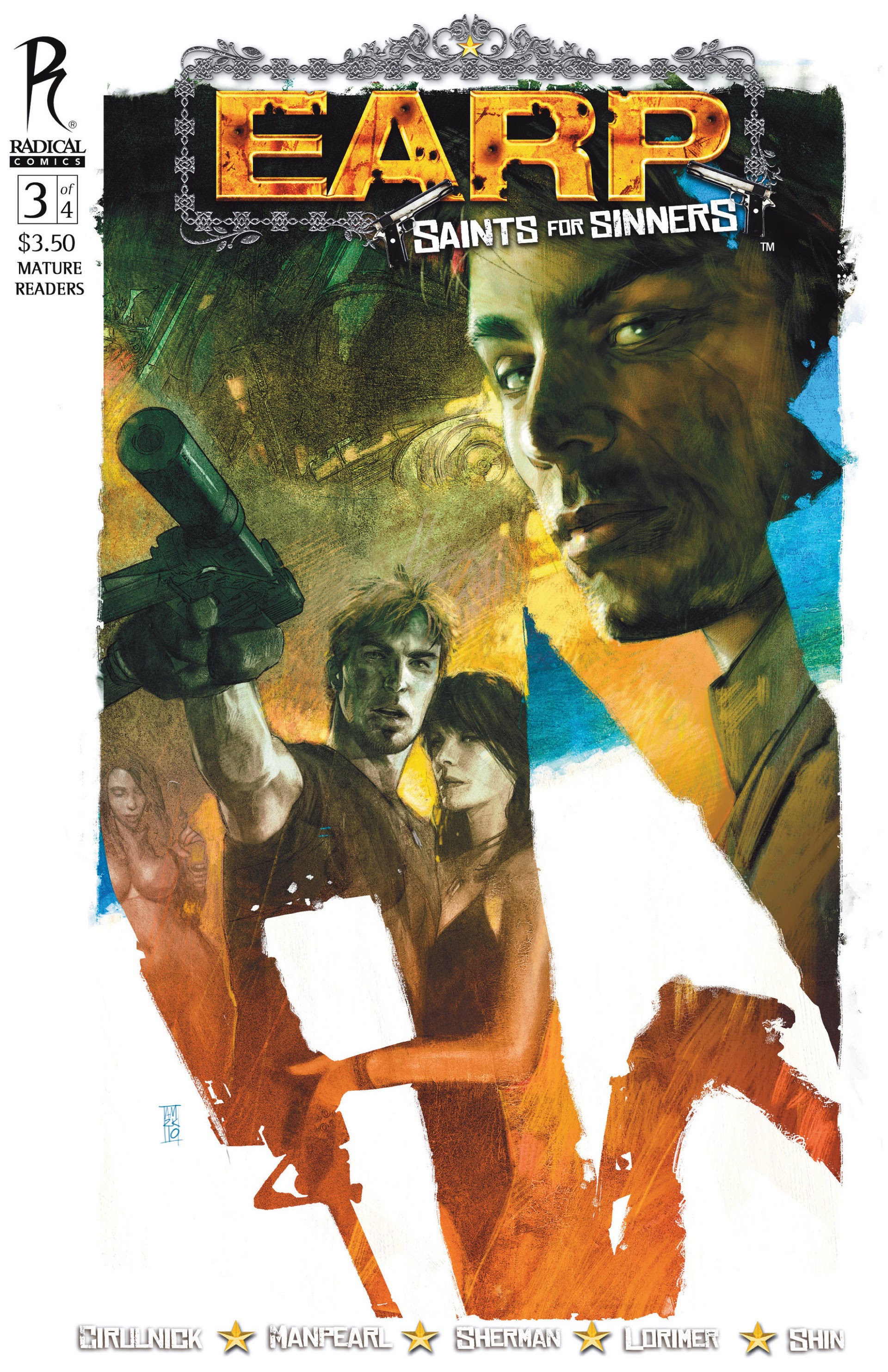 Read online Earp: Saints For Sinners comic -  Issue #3 - 1