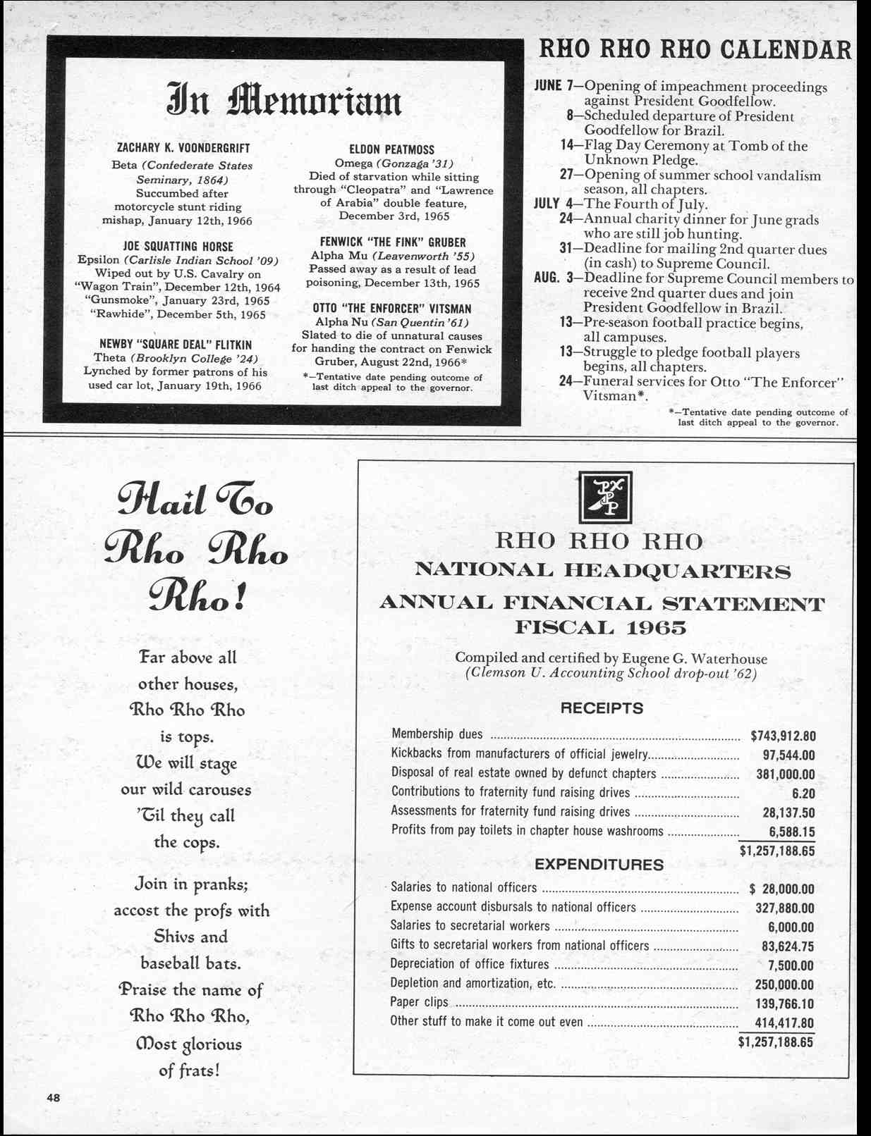 Read online MAD comic -  Issue #103 - 50