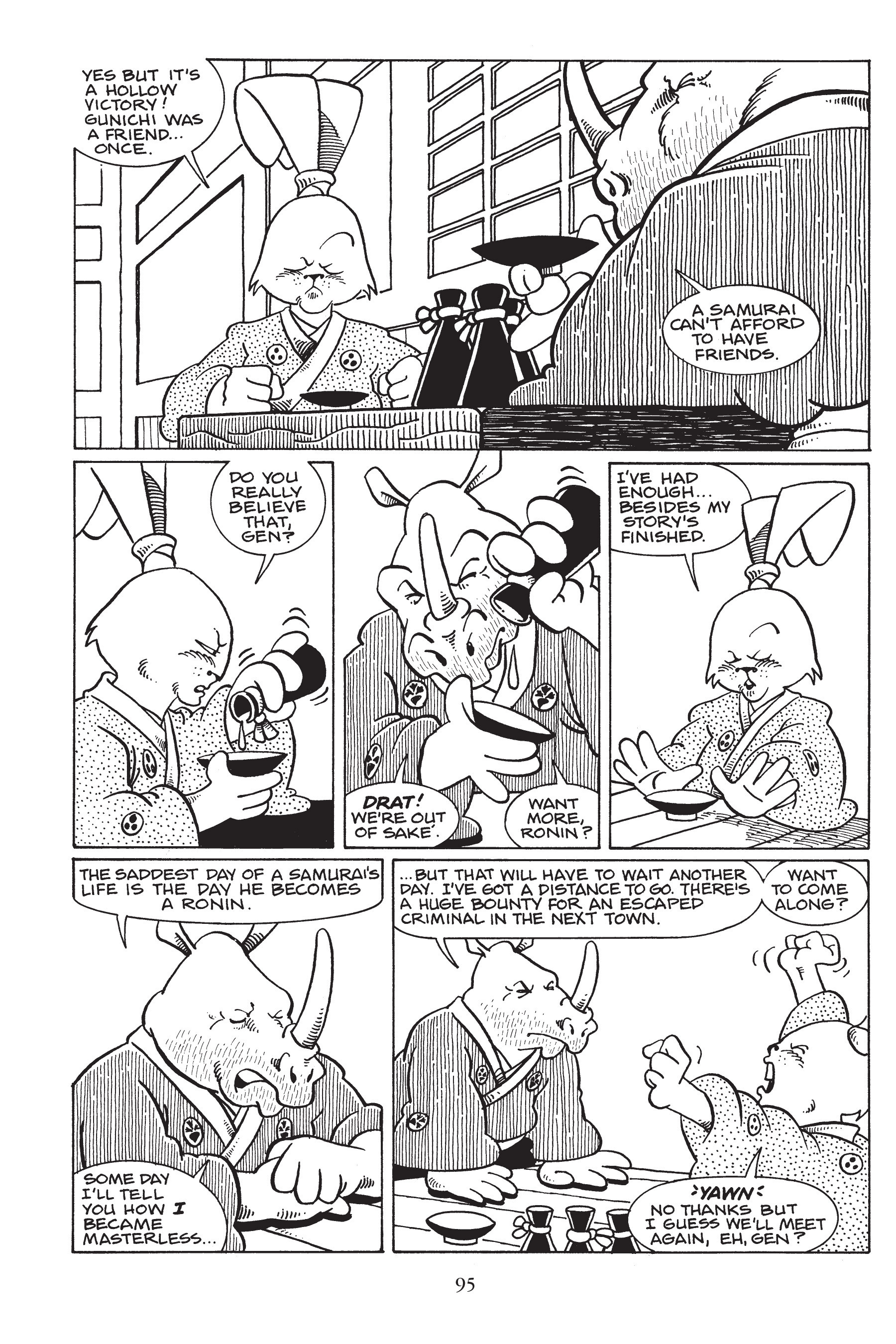 Read online Usagi Yojimbo (1987) comic -  Issue # _TPB 2 - 97