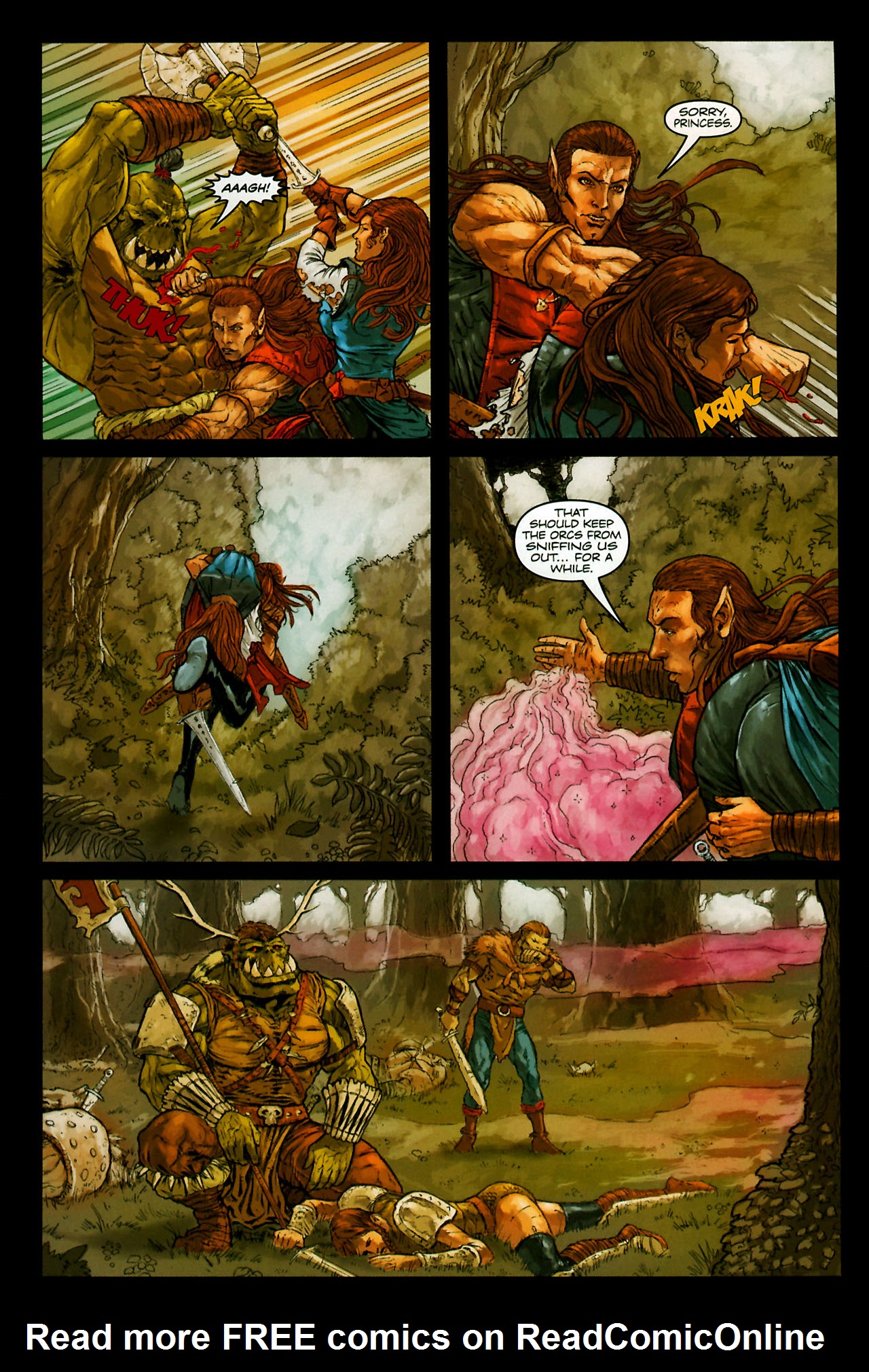 Read online The Worlds of Dungeons & Dragons comic -  Issue #7 - 9