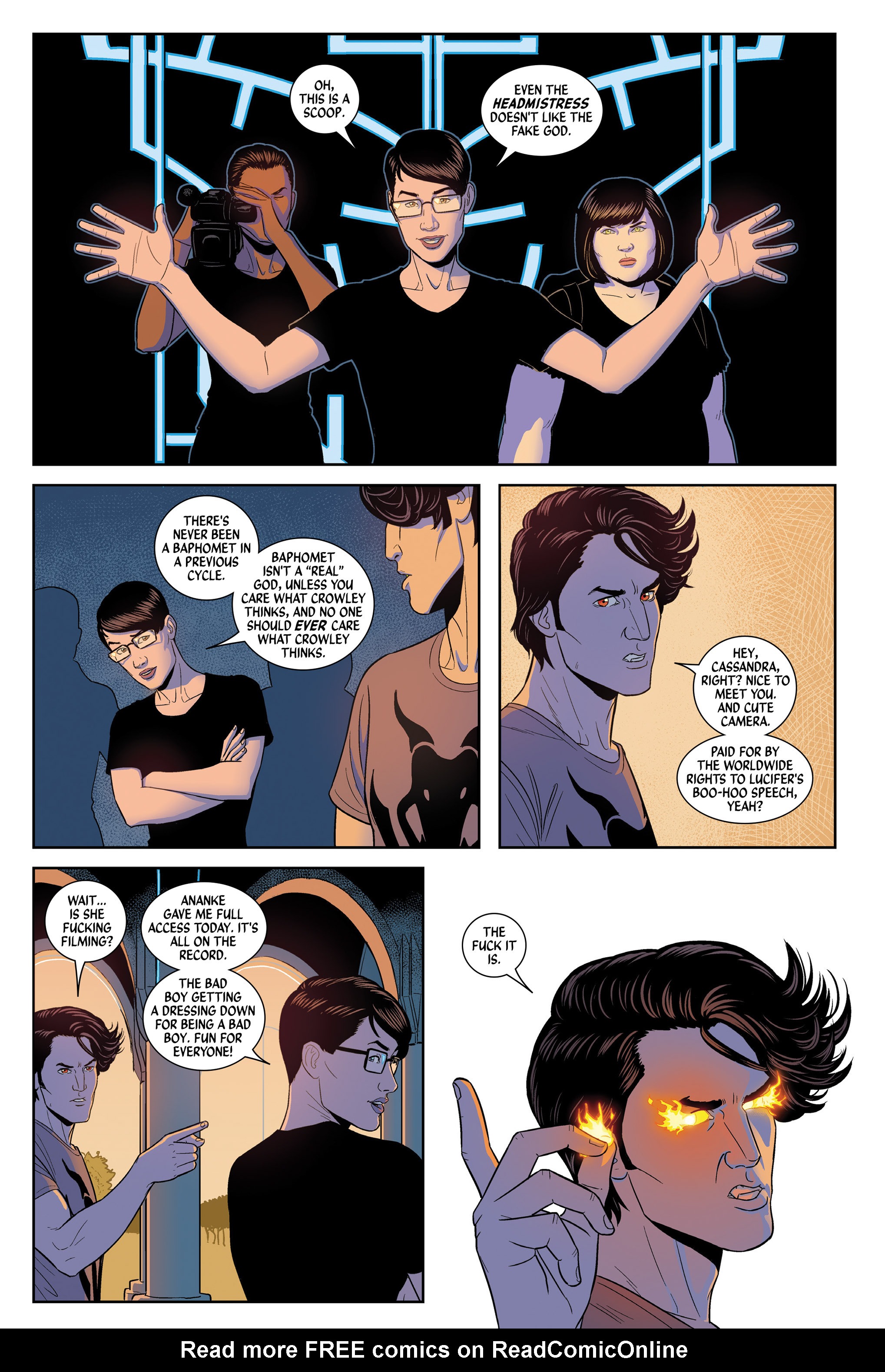 Read online The Wicked   The Divine: Book One comic -  Issue # Full (Part 2) - 48