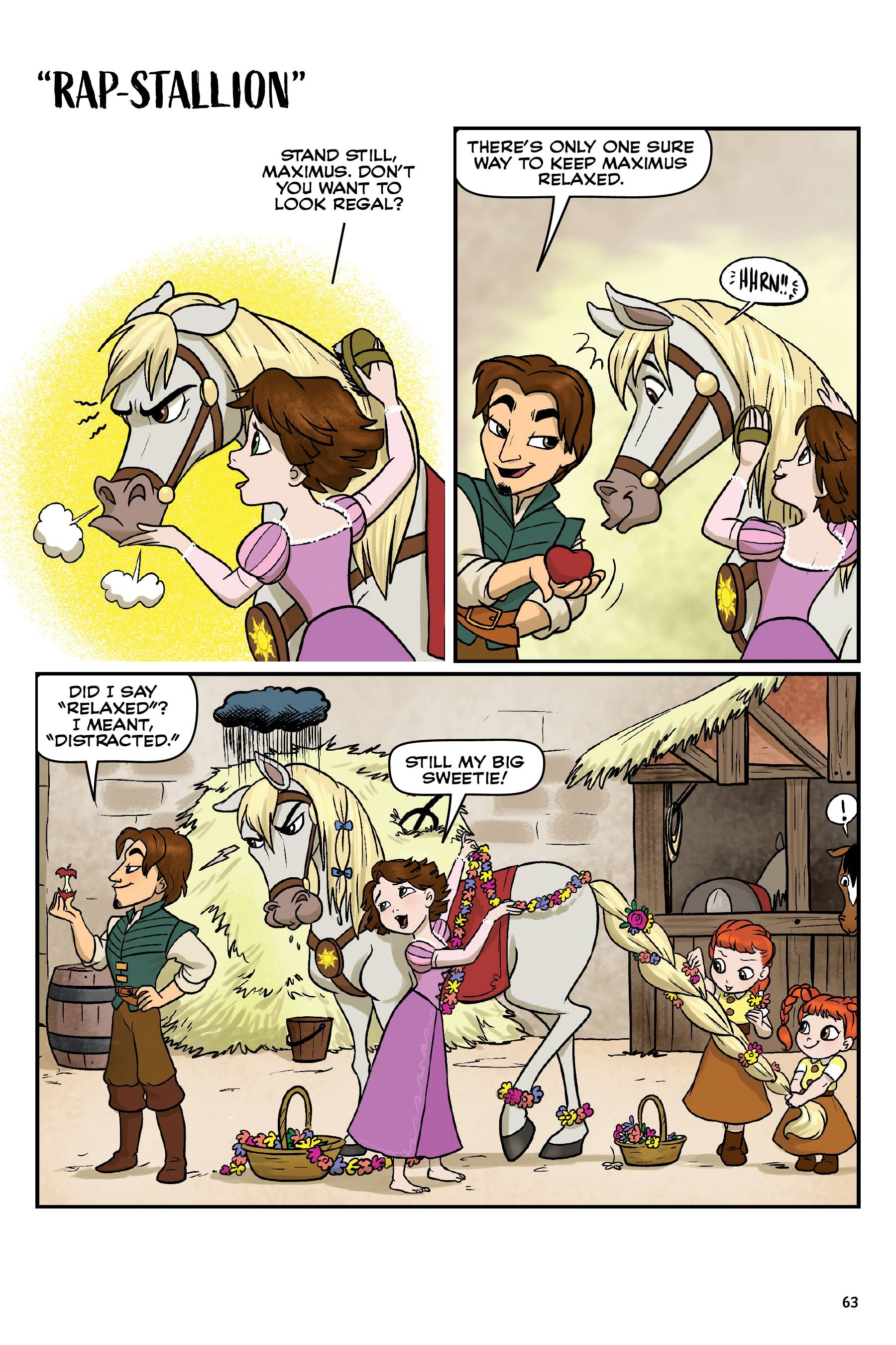 Read online Disney Princess: Gleam, Glow, and Laugh comic -  Issue # TPB - 64