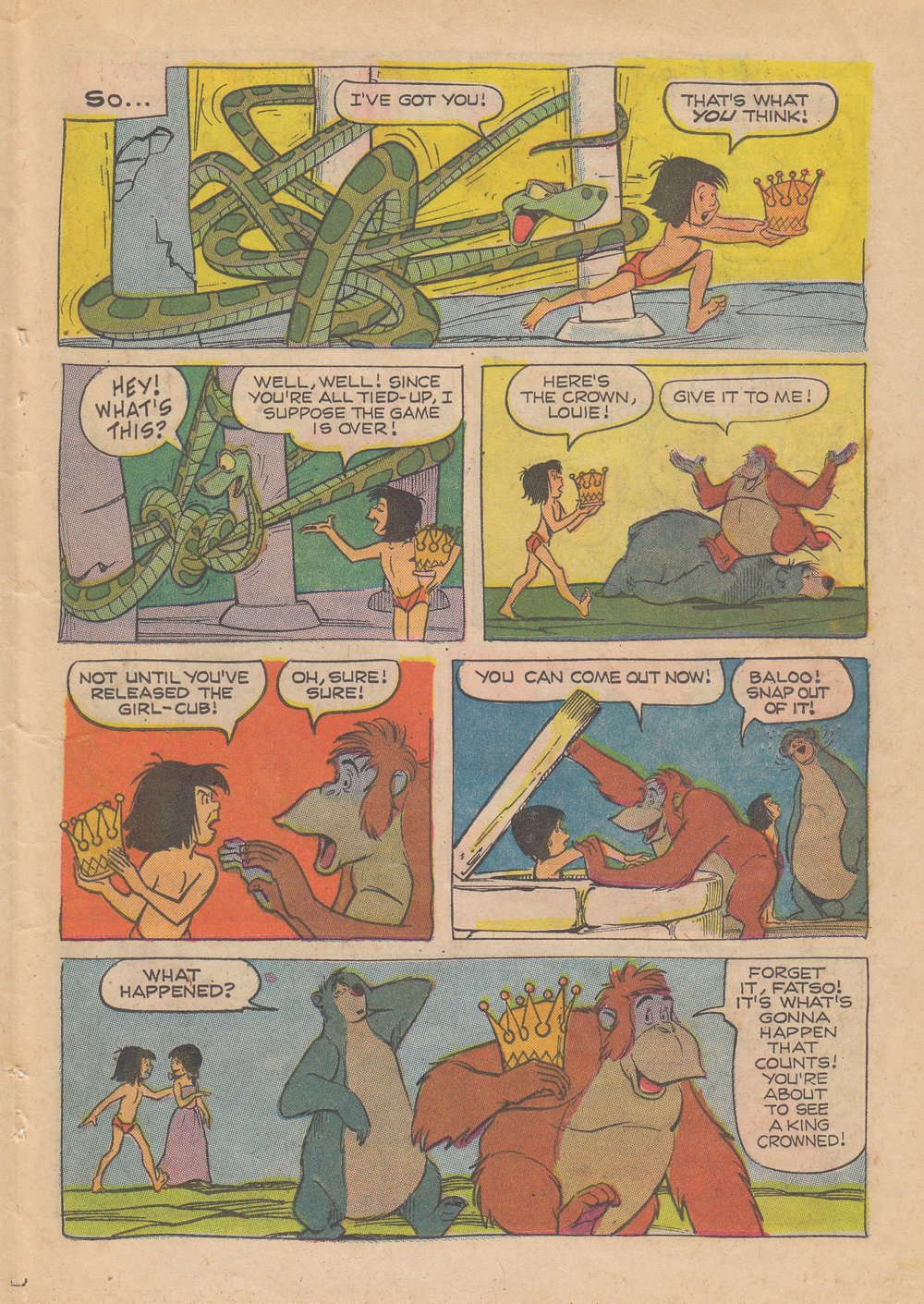 Read online King Louie and Mowgli comic -  Issue # Full - 23