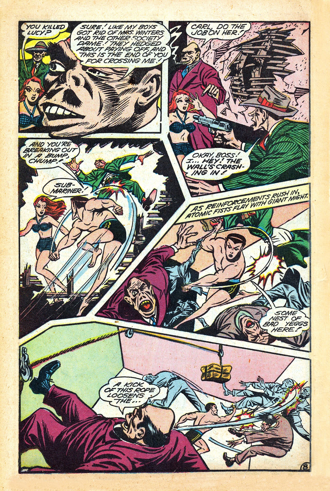 Read online Marvel Mystery Comics comic -  Issue #83 - 22