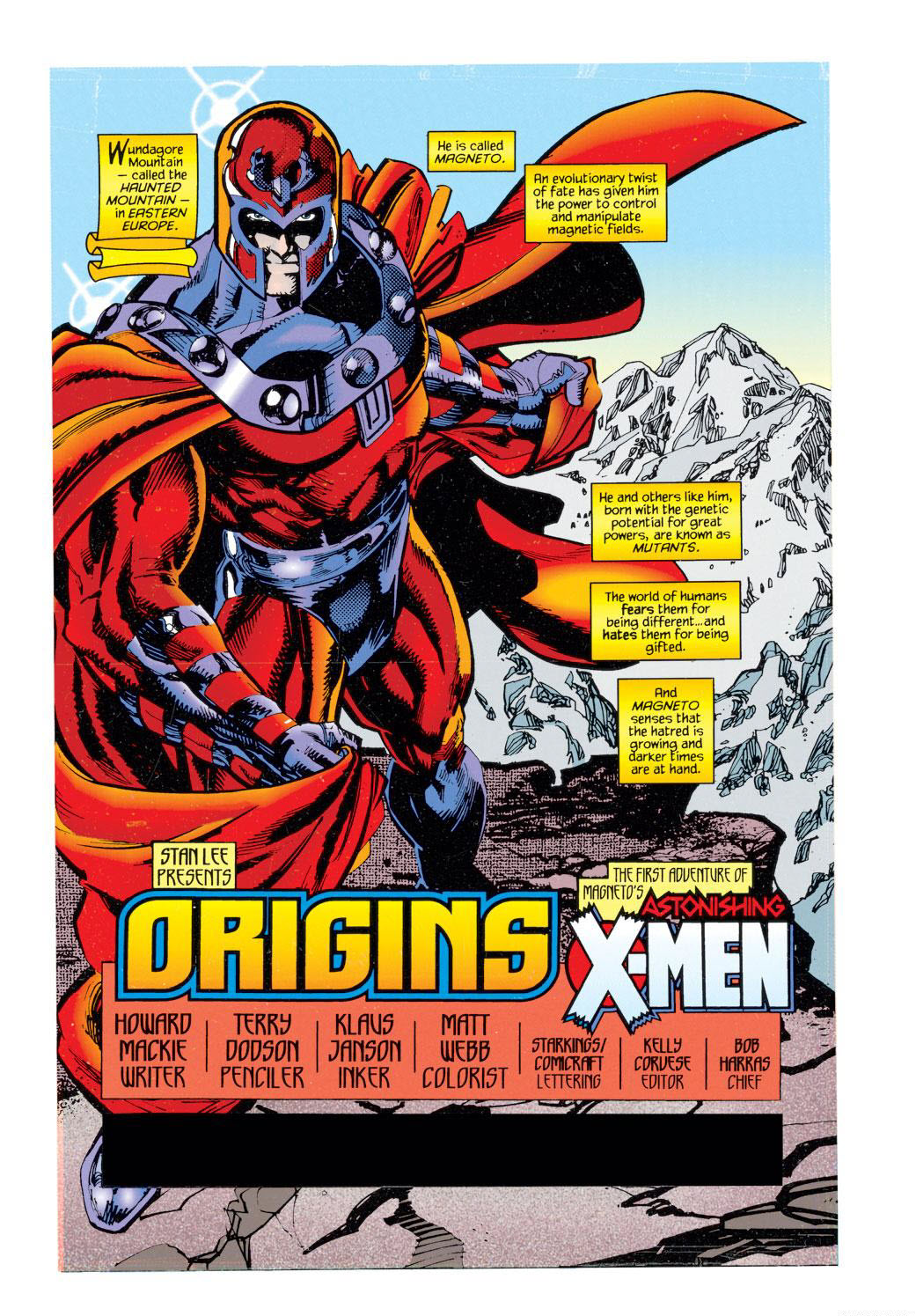 Read online X-Men Chronicles comic -  Issue #1 - 2