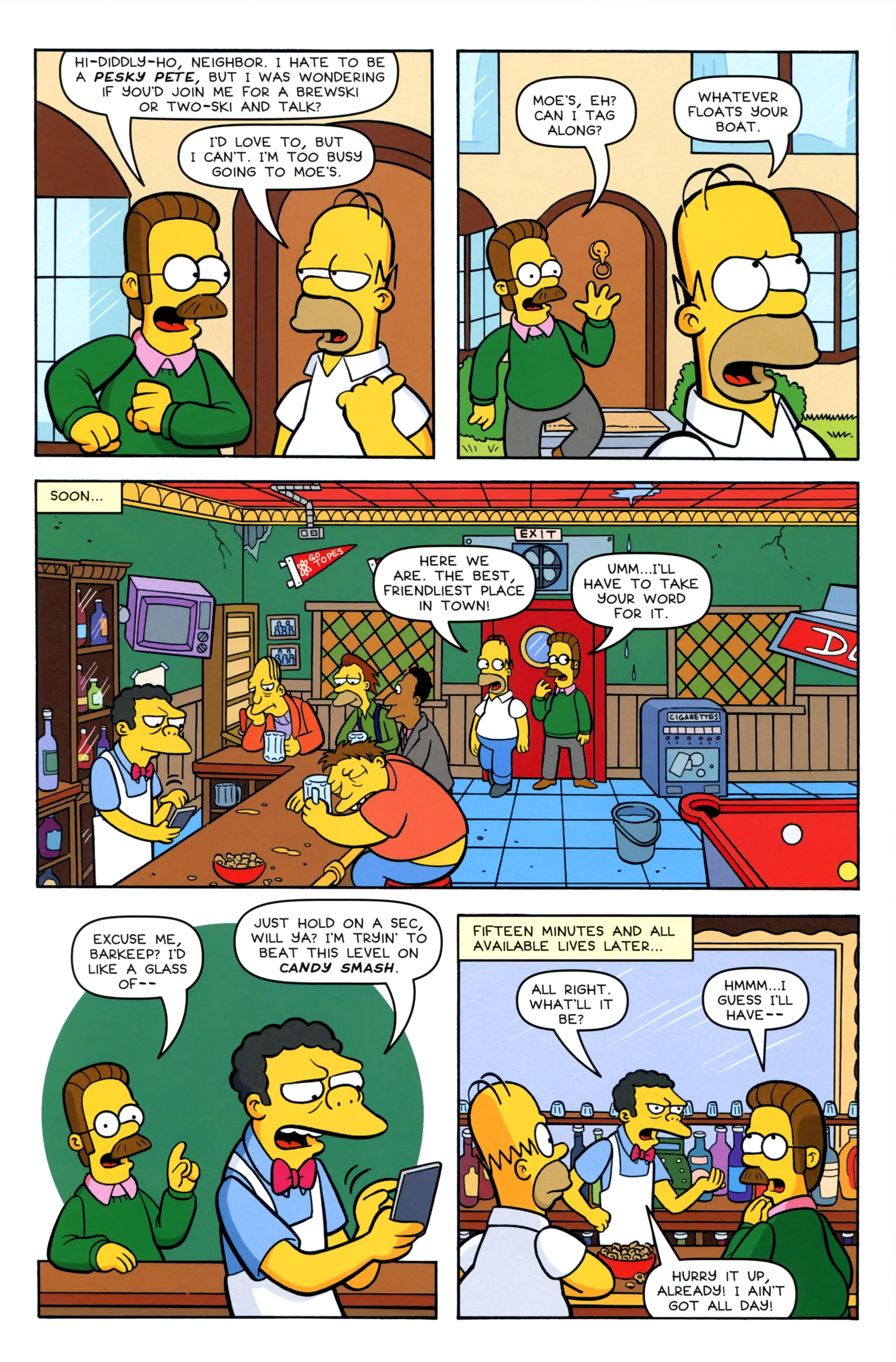 Read online Simpsons Comics comic -  Issue #220 - 5