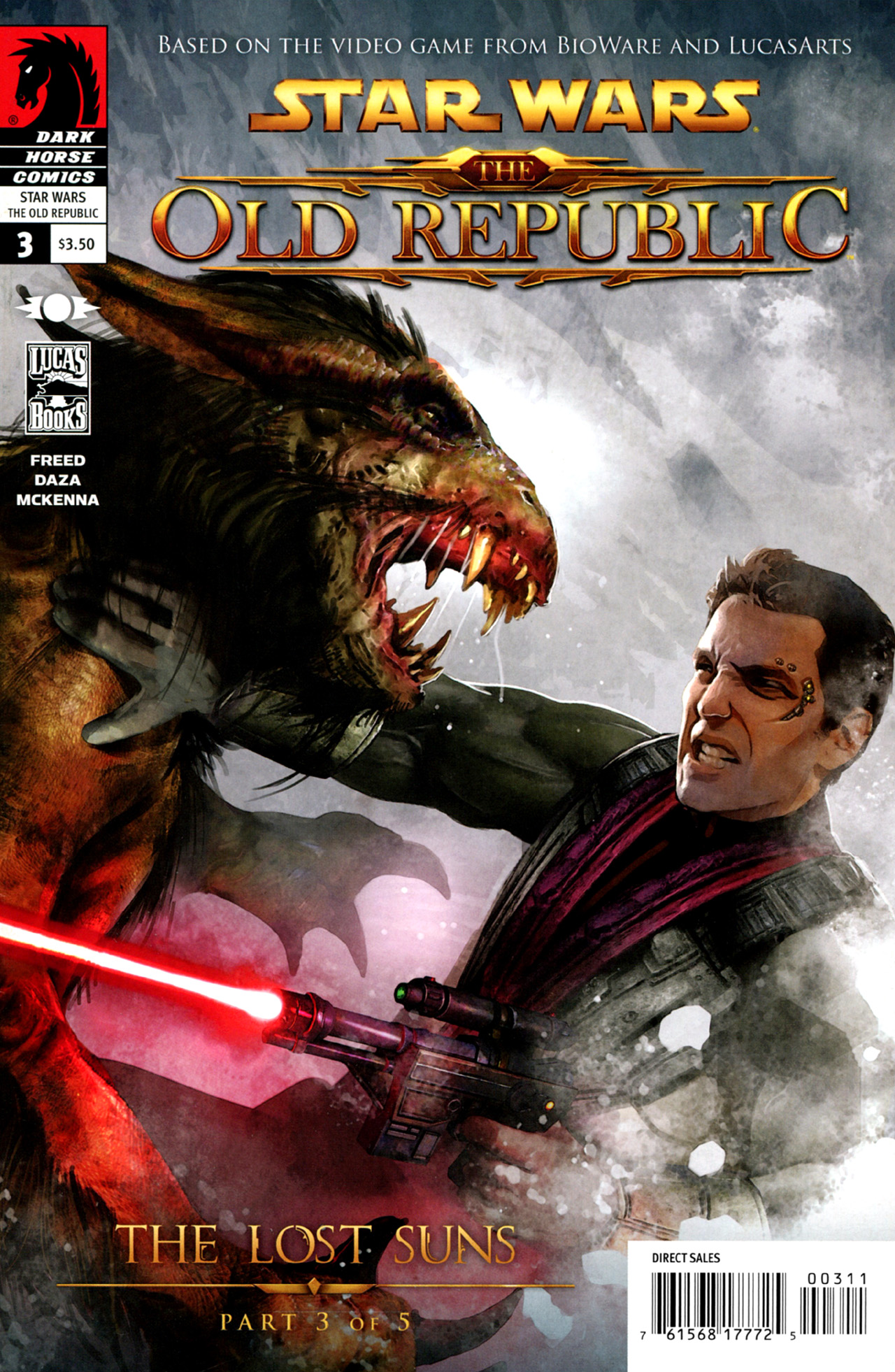 Read online Star Wars: The Old Republic - The Lost Suns comic -  Issue #3 - 1