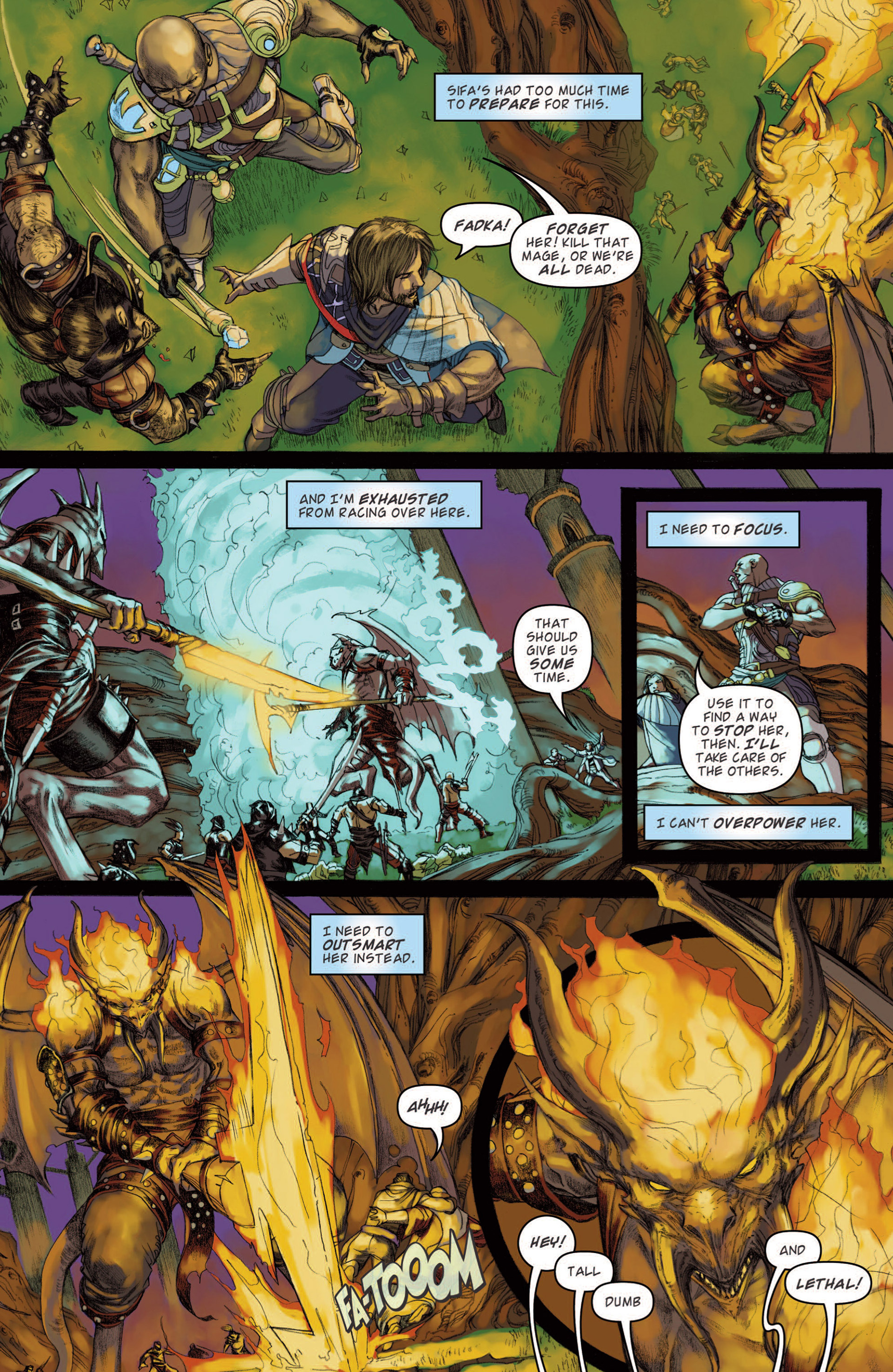 Read online Magic: The Gathering--Path of Vengeance comic -  Issue #4 - 12