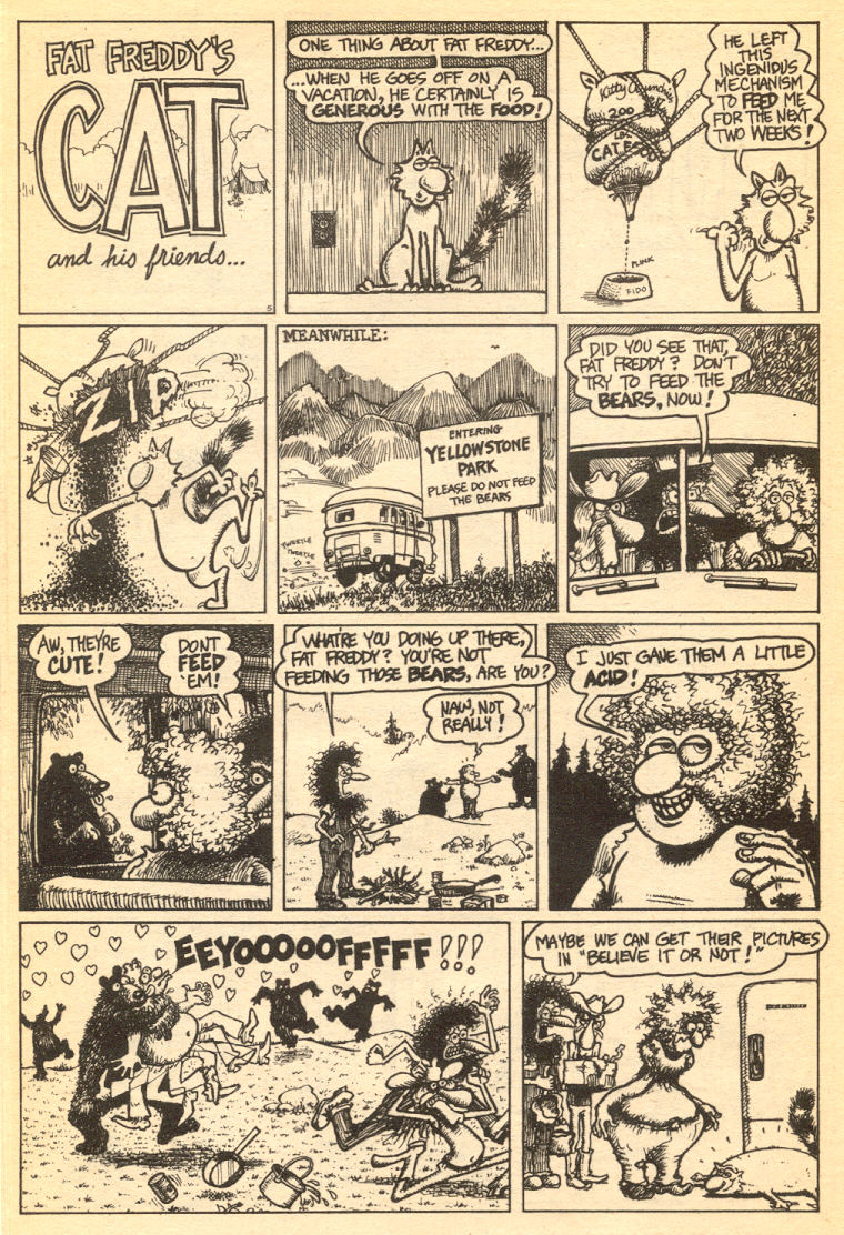 Read online Adventures of Fat Freddy's Cat comic -  Issue #2 - 20