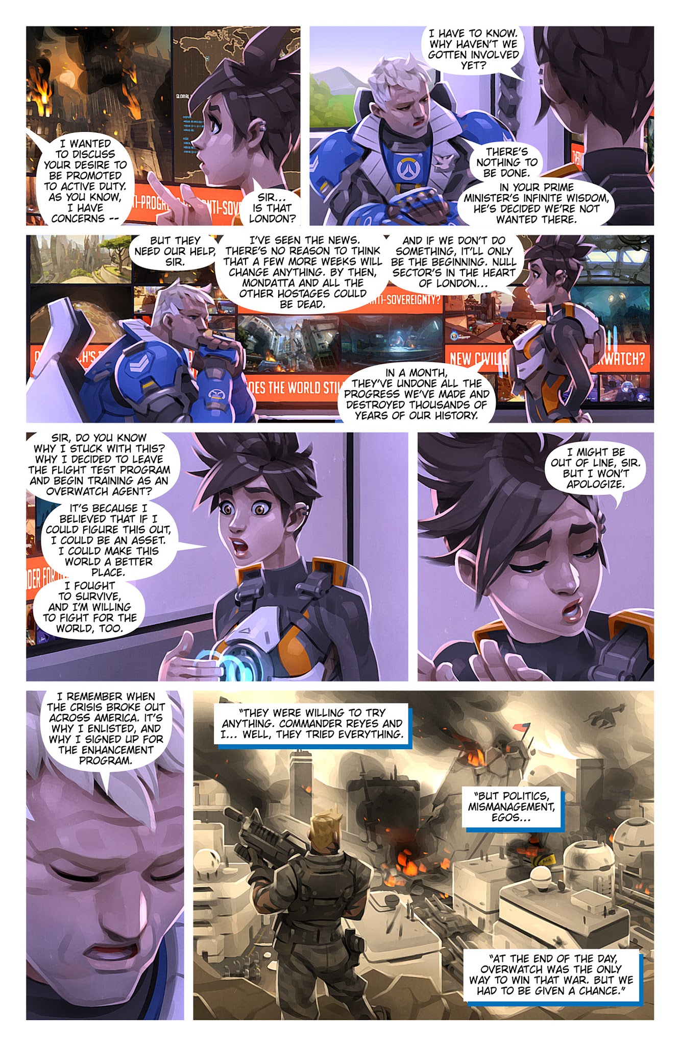 Read online Overwatch comic -  Issue #12 - 9