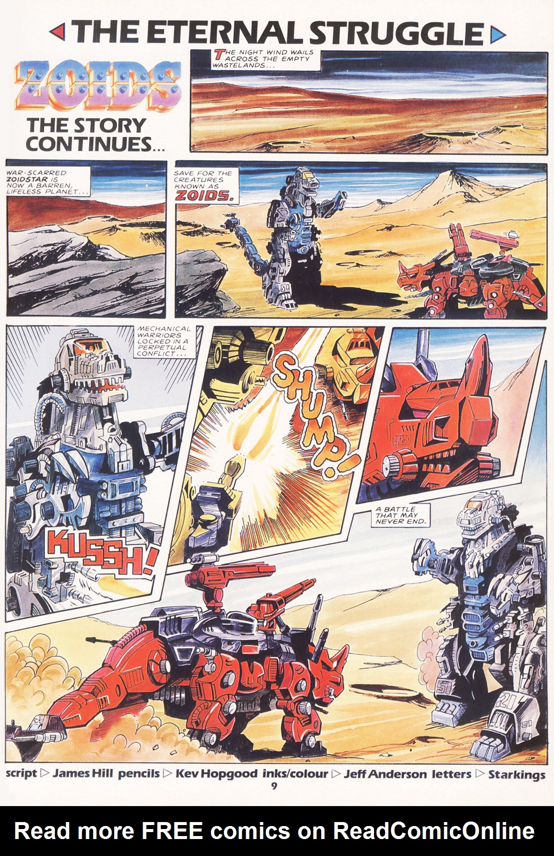 Read online Zoids Annual comic -  Issue # Full - 8